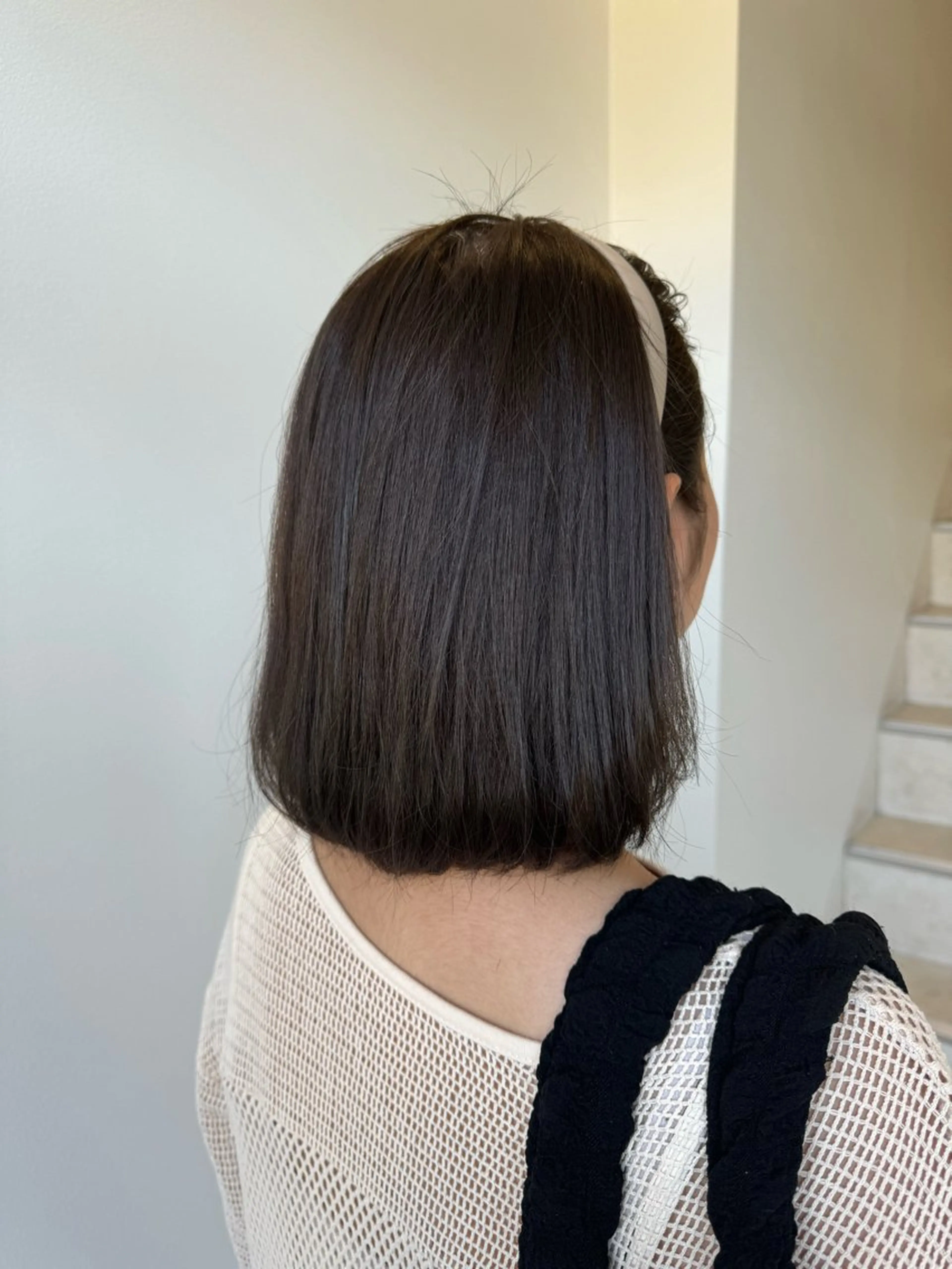 ミディアム カラー ブリーチ 透明感カラー ダブルカラー toca...所属・KANOKA (toca...)のヘアスタイル