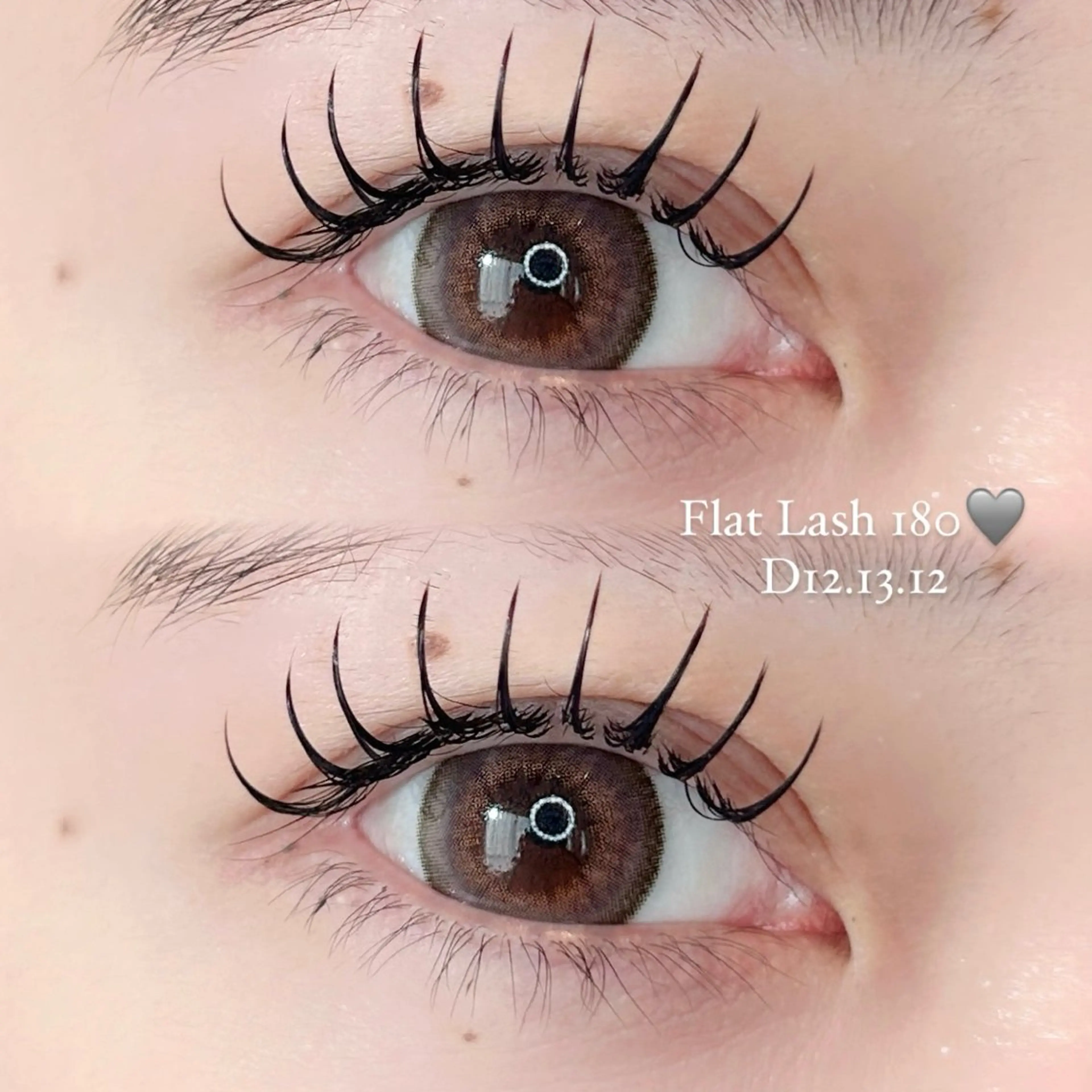 オフなし🩶フラットラッシュ🩶上付け放題（180本まで）♡の写真