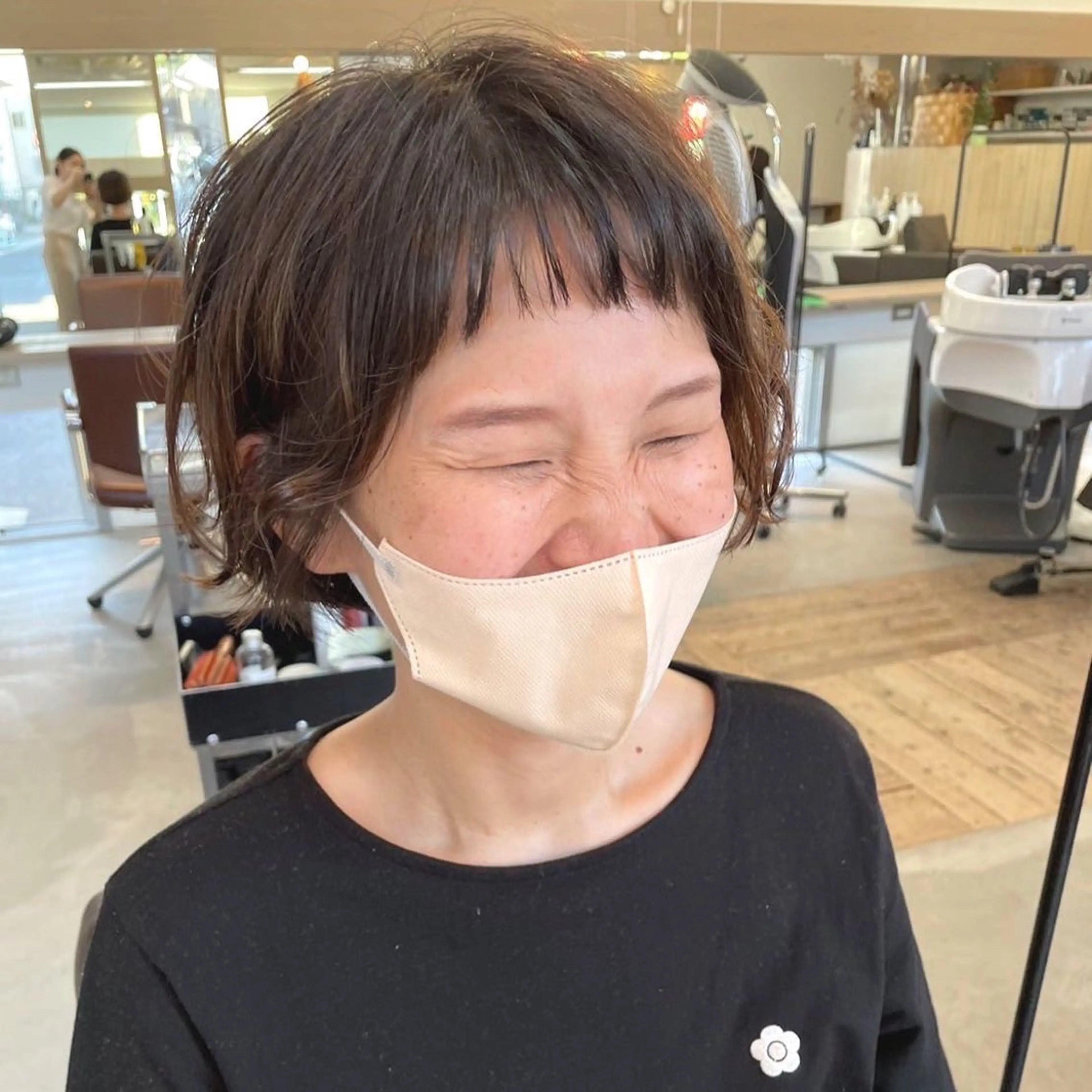 ショート カット パーマ kachina所属・綿貫 美雪のヘアスタイル