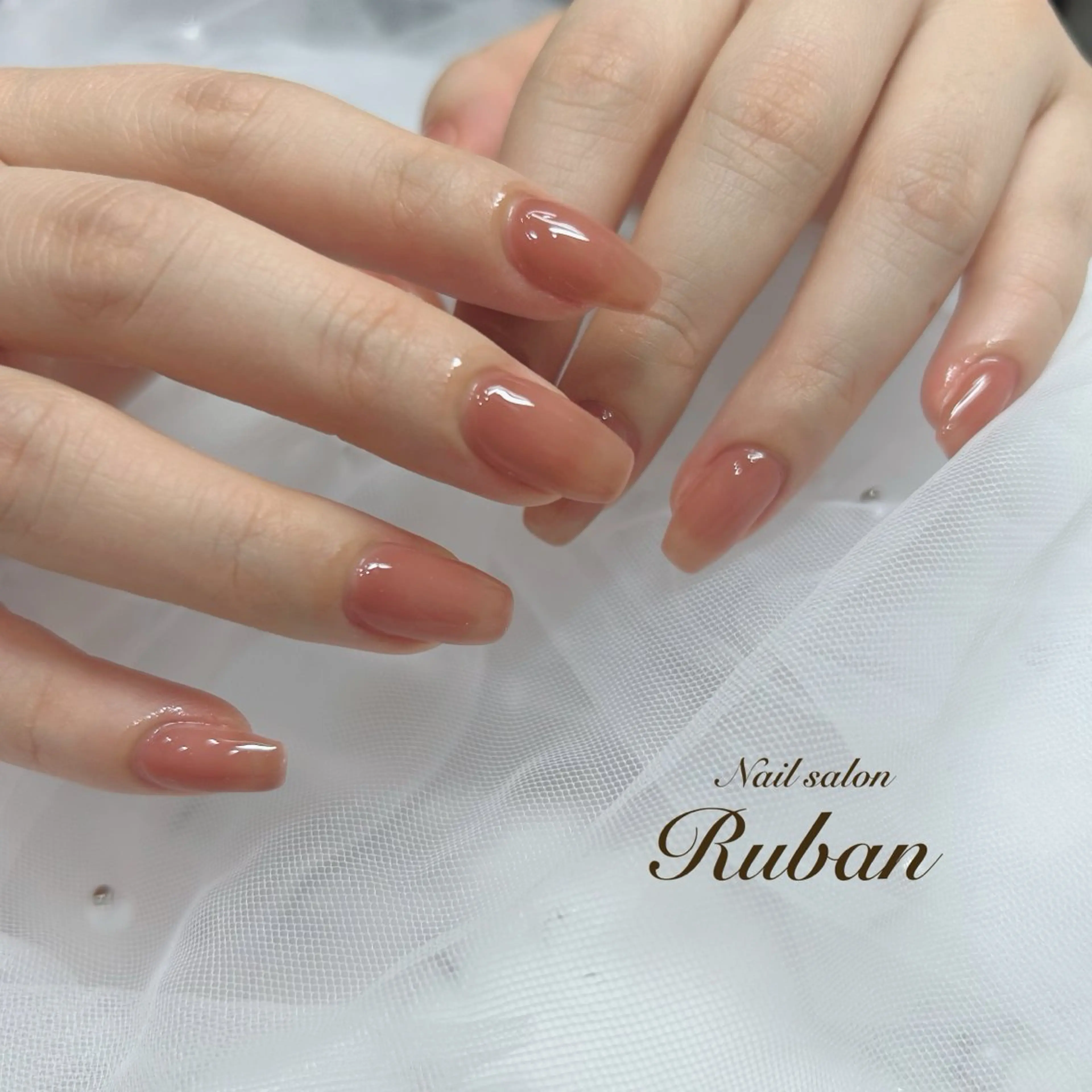 ネイル ワンカラーネイル Nail salon Ruban所属・Nail salon Rubanのネイルデザイン