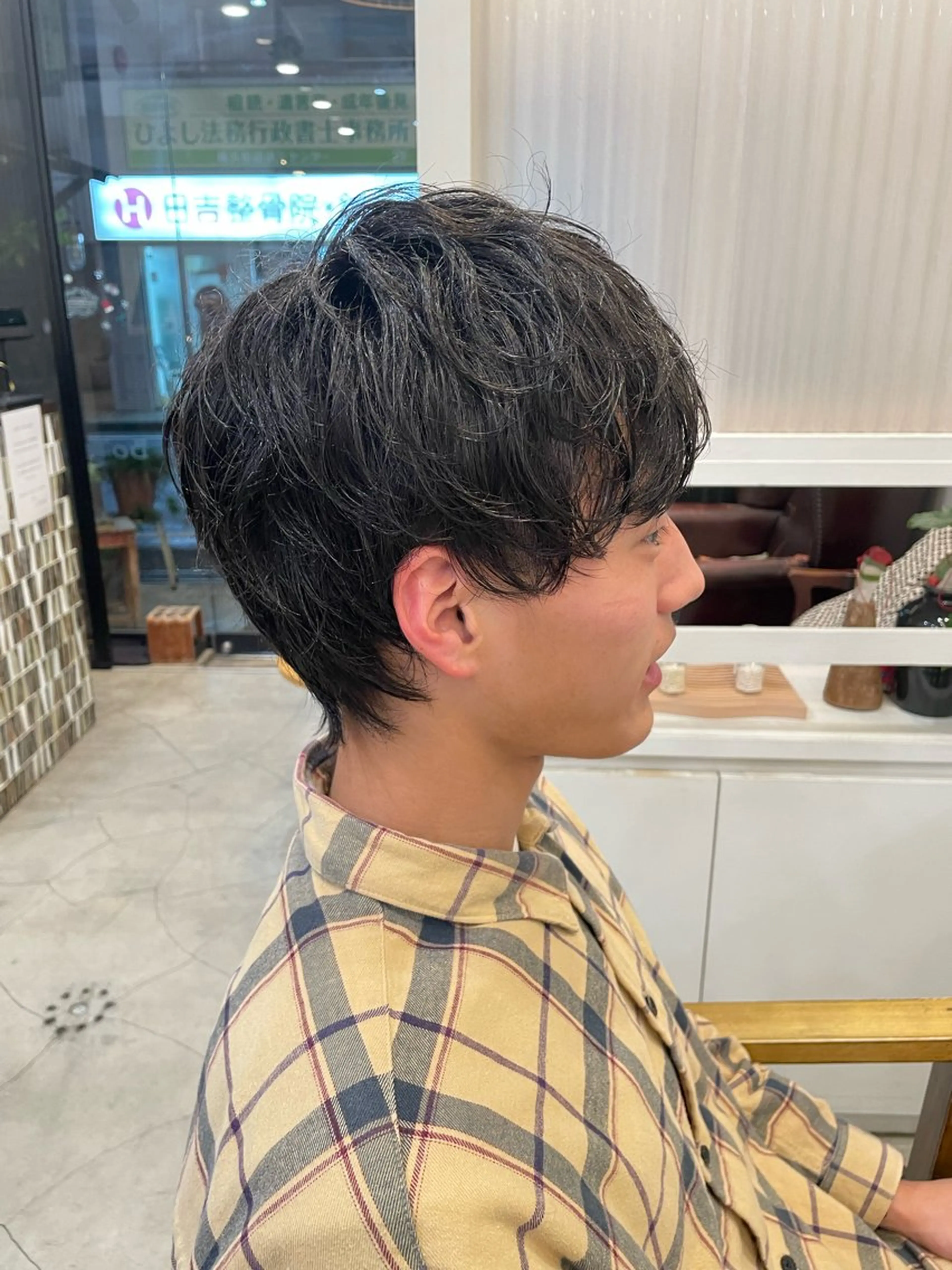 ショート メンズ メンズウルフカット ウルフカット 畠山 渚のヘアスタイル