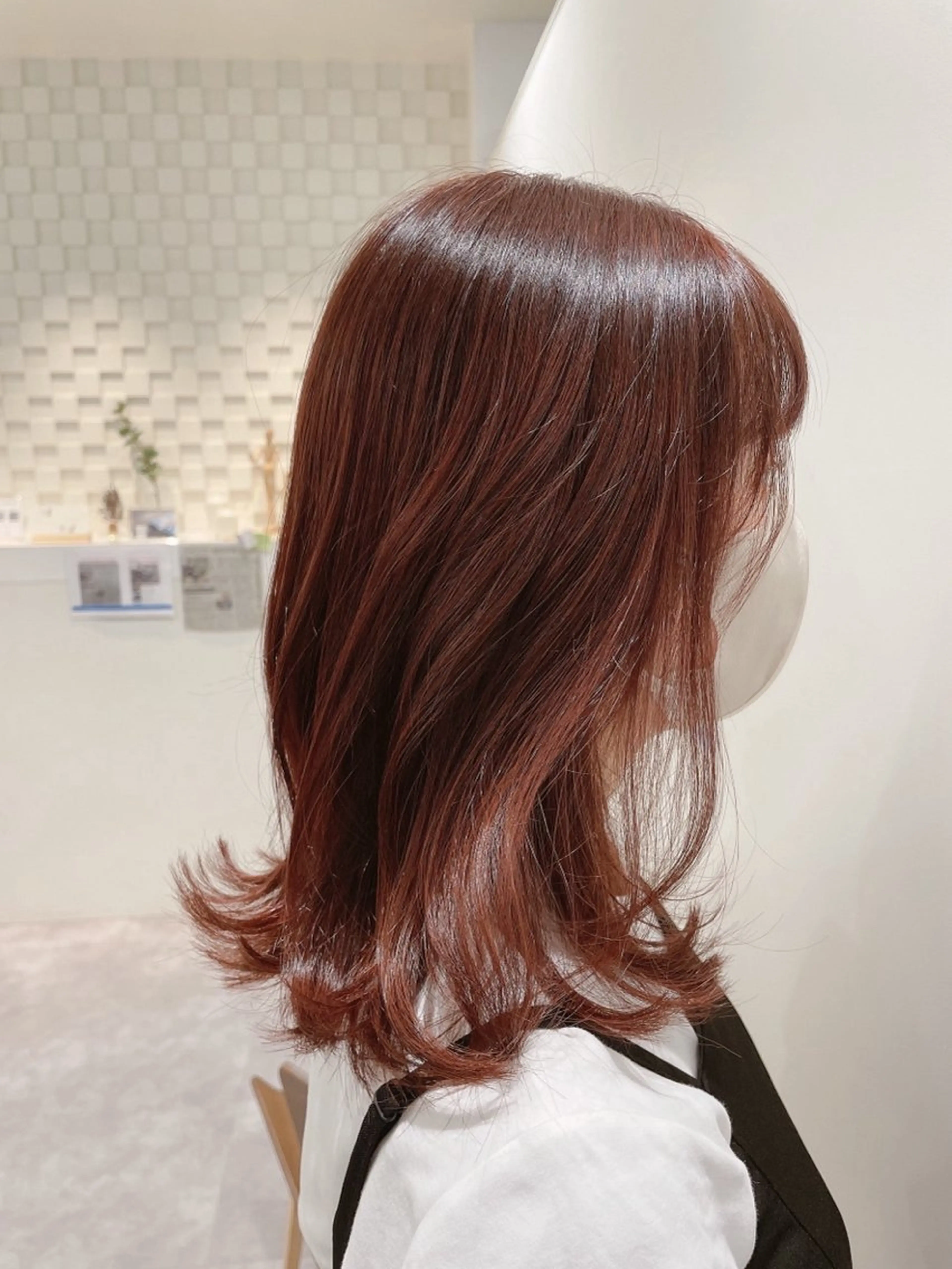 カラー レイヤーカット/ 艶カラー/山内一暉のヘアスタイル