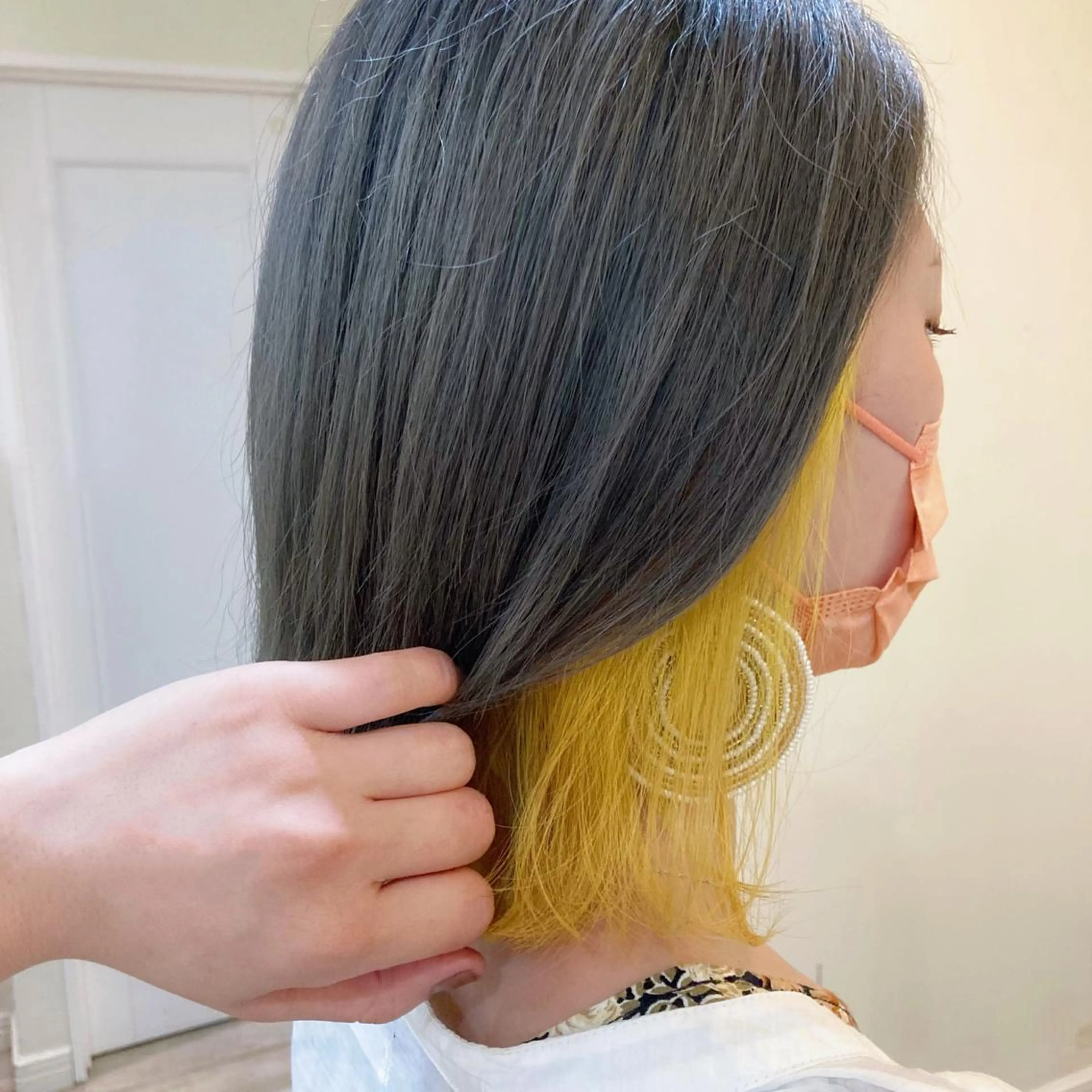 ミディアム カラー 💎髪質改善💎 西森千夏のヘアスタイル