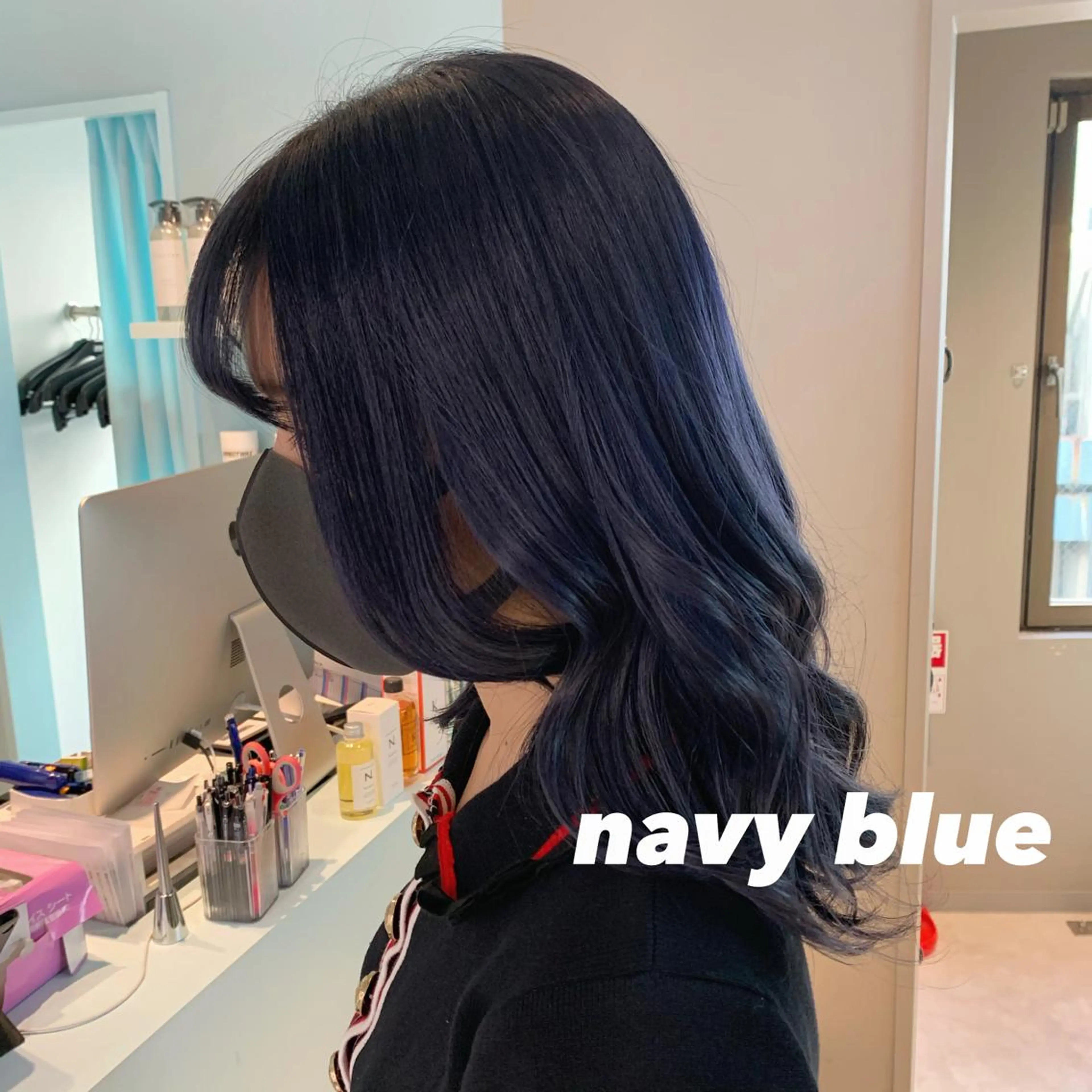 ロング カット ヘアカラー トリートメント NANAMI🩵 大人可愛い韓国ヘアのヘアスタイル