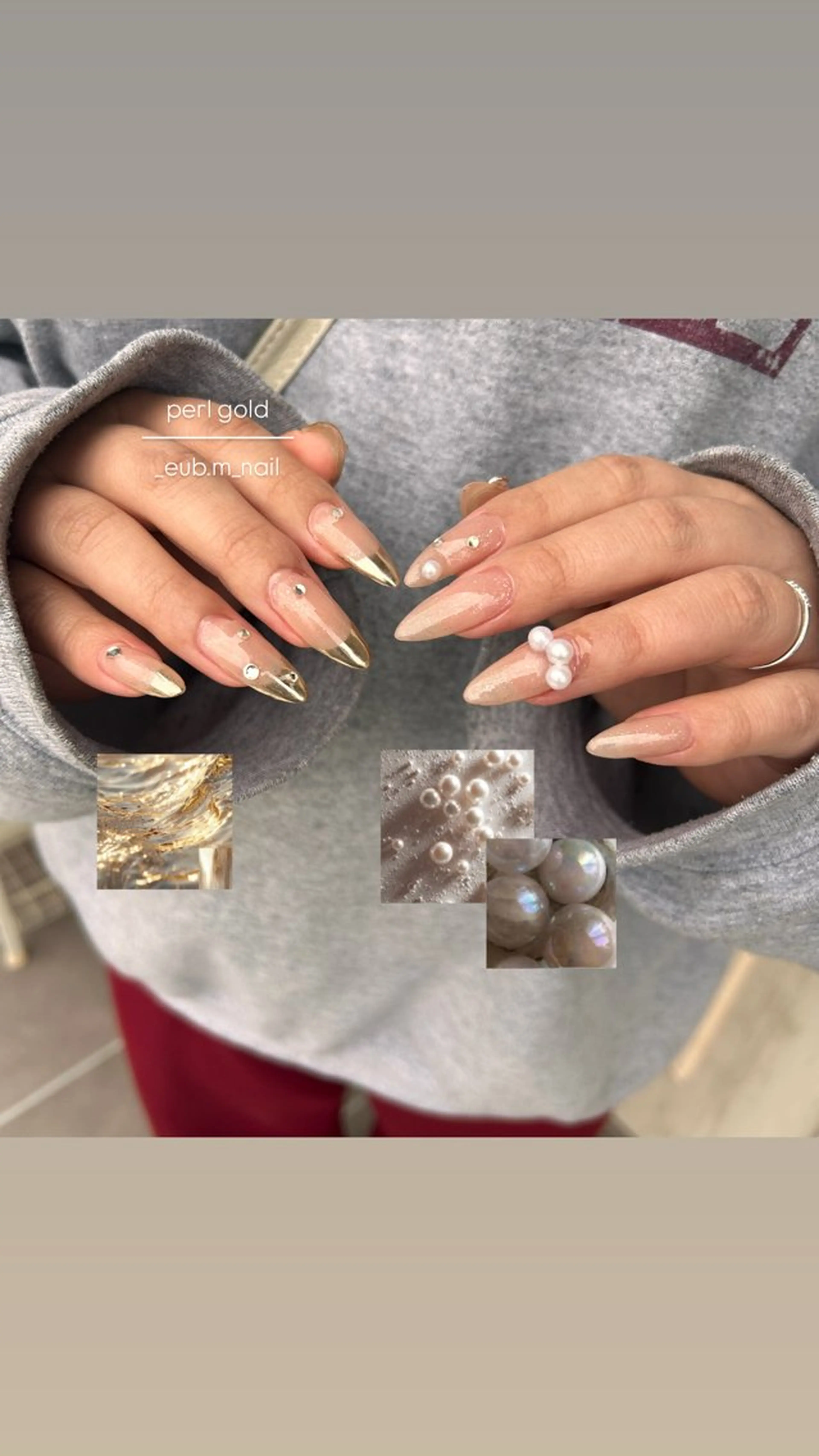 ネイル ブライダルネイル ハンドネイル 深夜ネイルサロン eub.m_nailのネイルデザイン