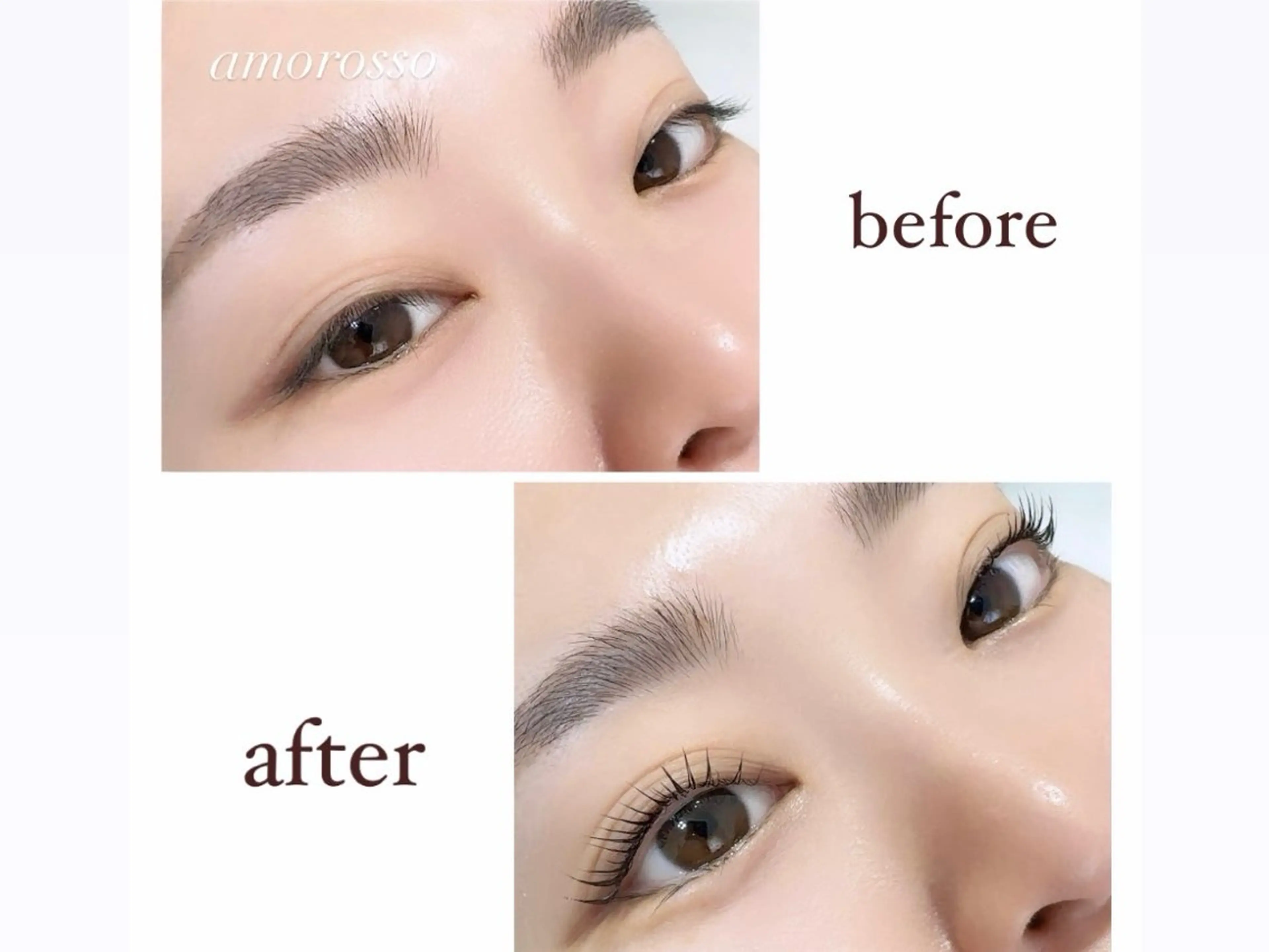 マツエク・マツパ ケラチンラッシュリフト 下まつげエクステ 一重×まつ毛パーマ マツエク アモロッソ所属・アモロッソ 🐻Miiのマツエク・マツパデザイン