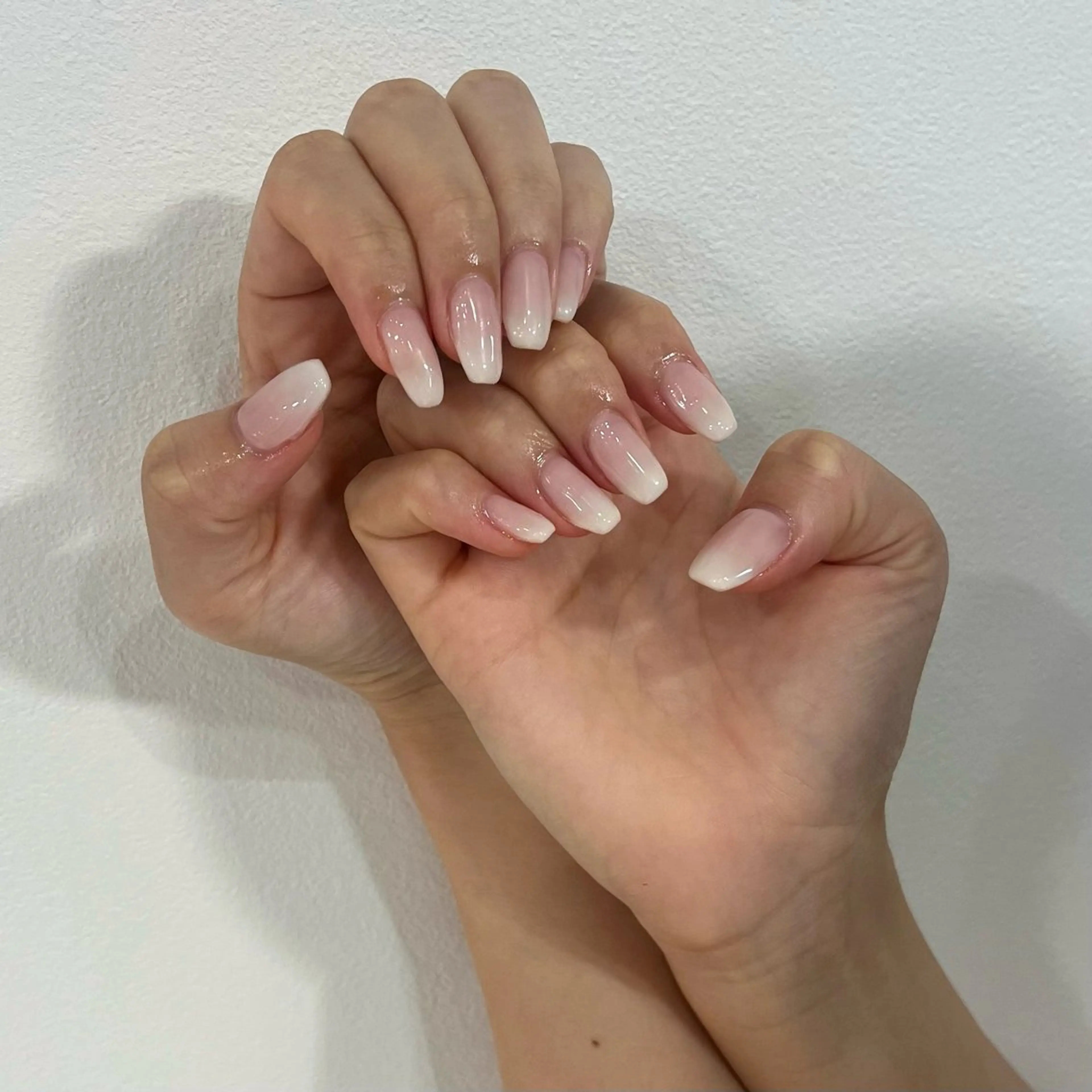 HAND：10本長さだし+カラーグラデーションの写真