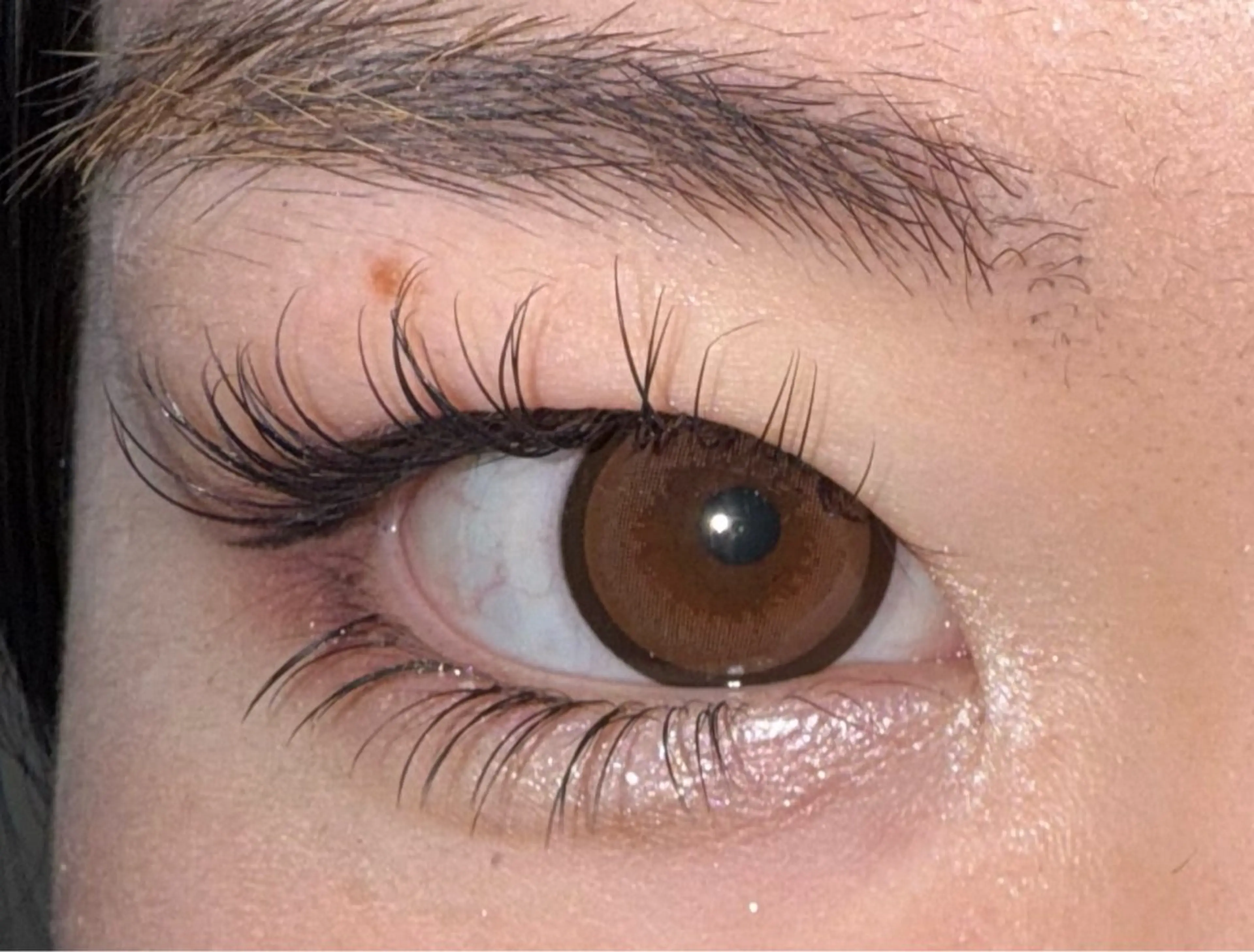 下まつげエクステの写真