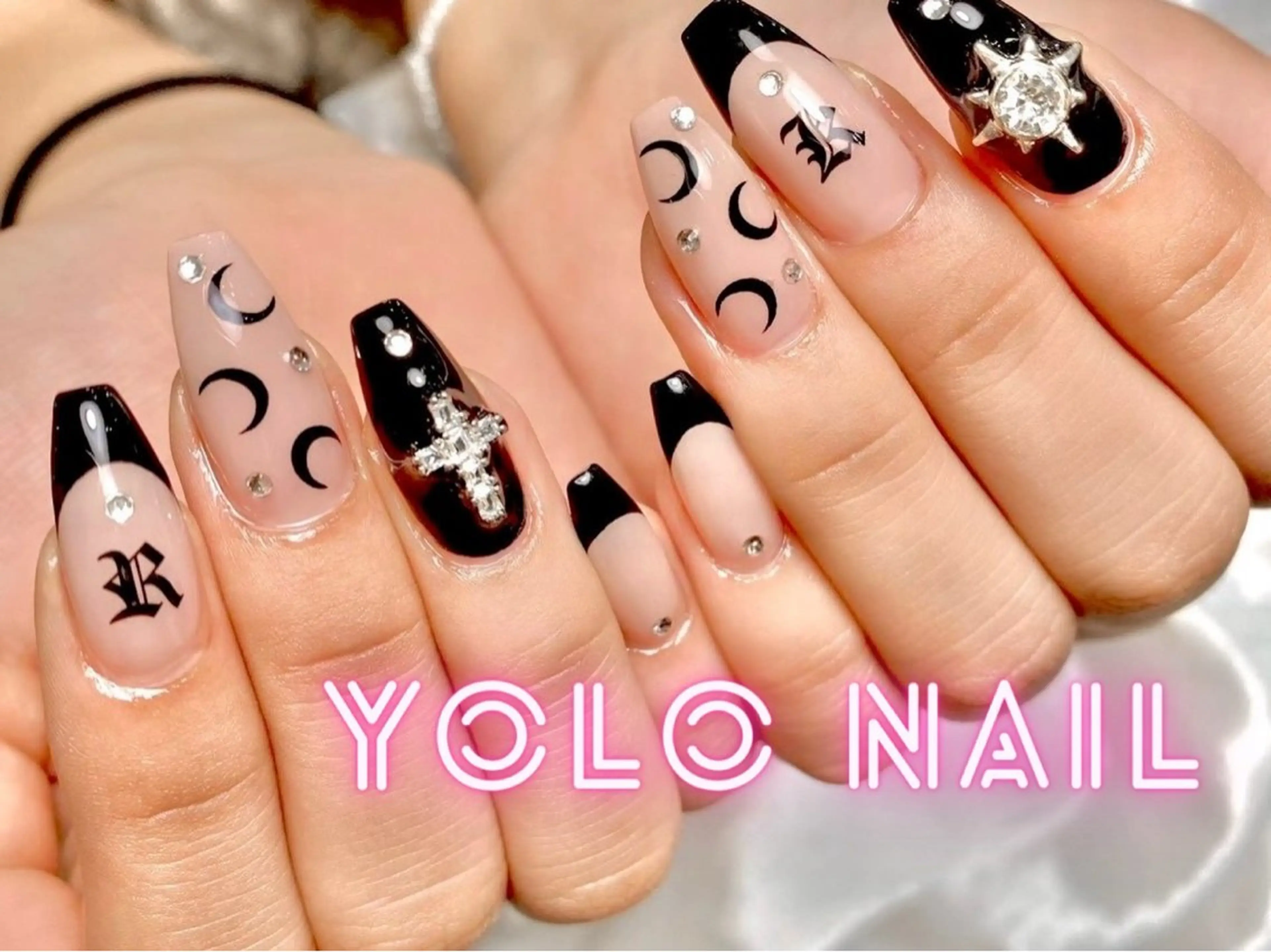 ネイル 持ち込み ハンドネイル YOLONAIL心斎橋店所属・田本 和音のネイルデザイン