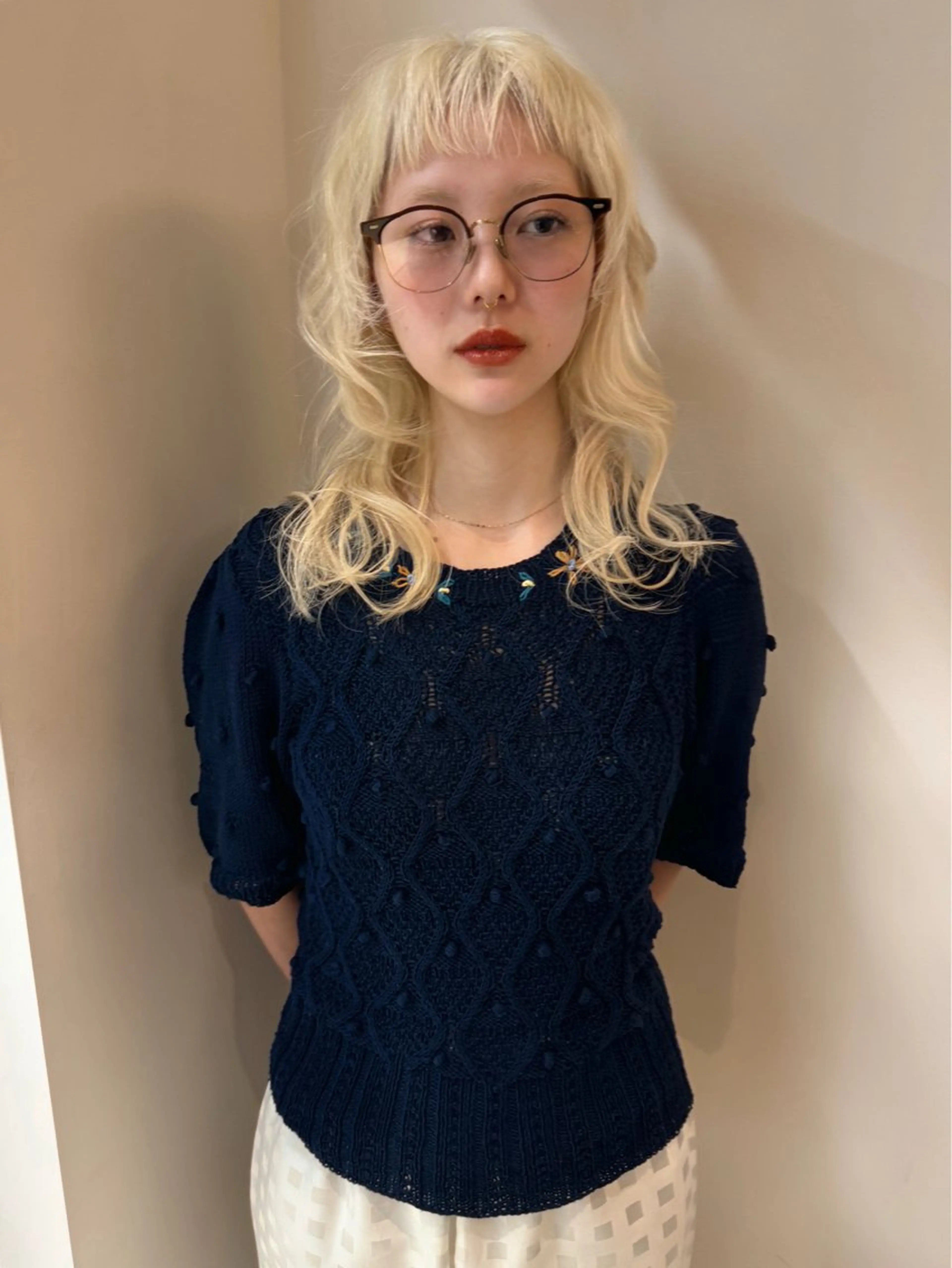 ミディアム カラー ヘアカラー misa___boo MISAのヘアスタイル