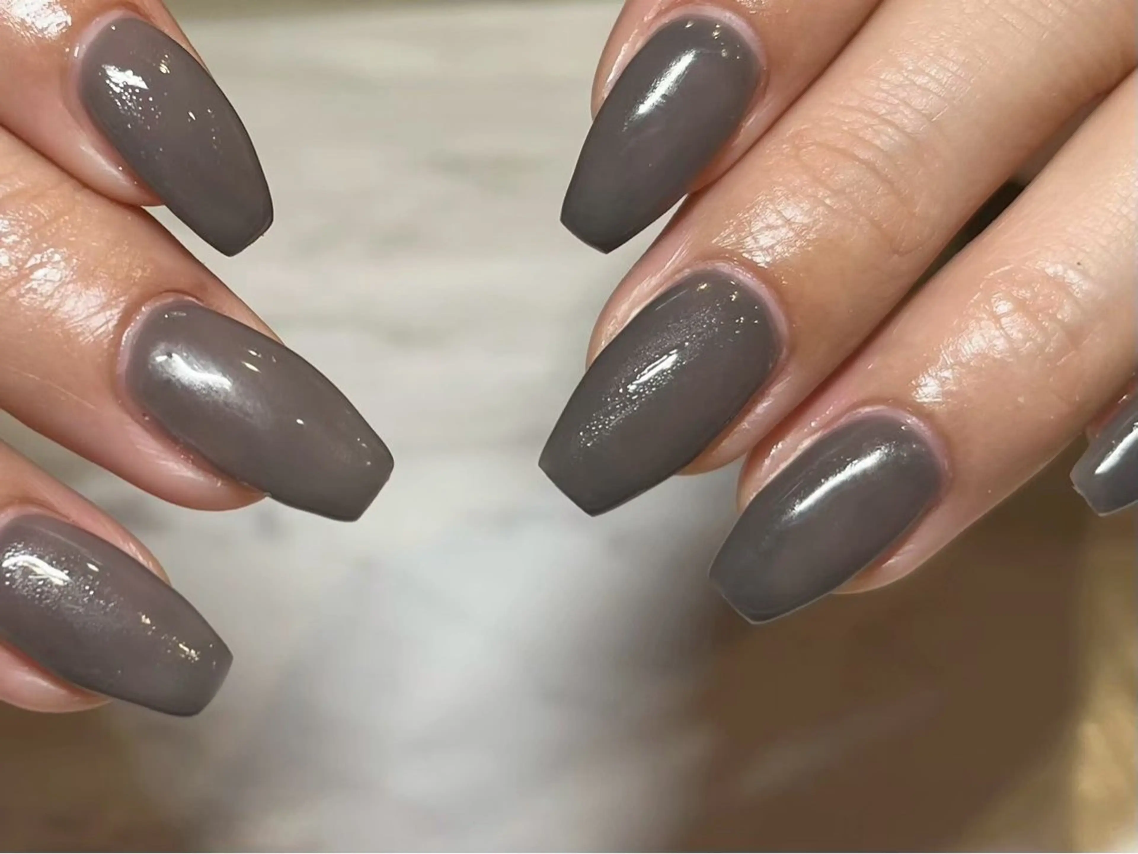 ネイル ワンカラーネイル Ayano ♡のネイルデザイン