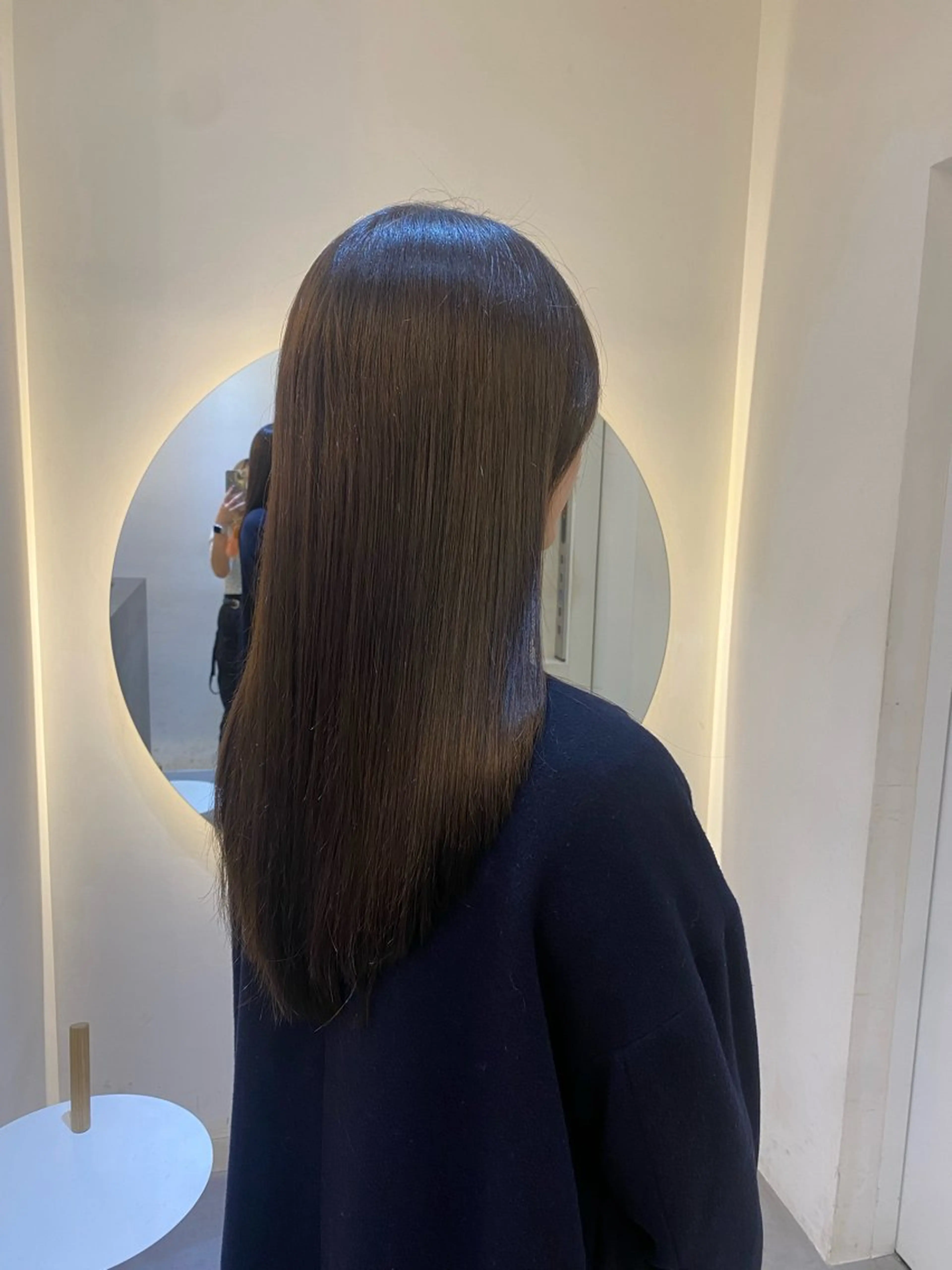 ロング カラー カット ヘアカラー nok所属・レイヤー/ベージュ/ どますず🌺のヘアスタイル