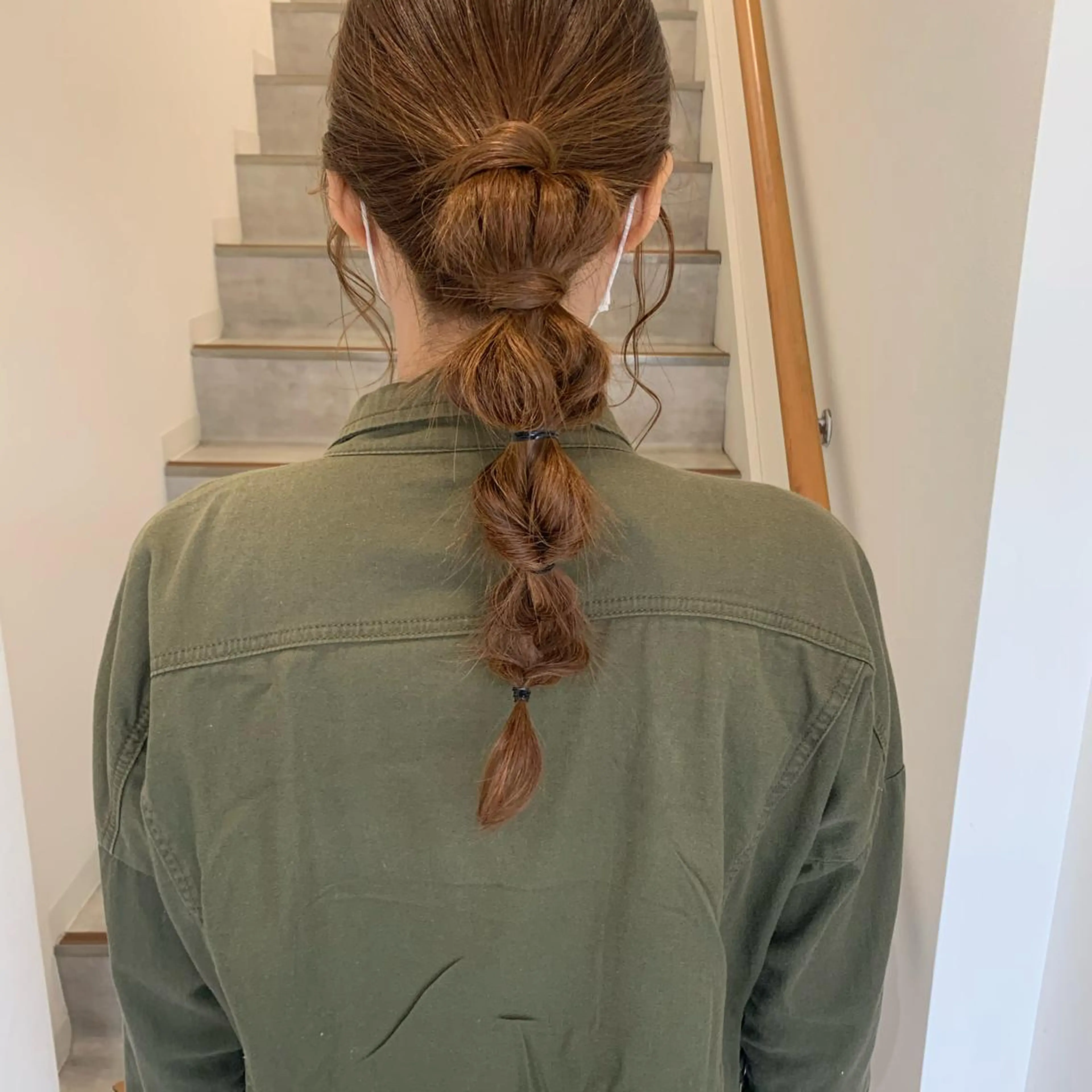 ヘアアレンジ ヘアカラー MARU レイヤー/パーマのヘアスタイル