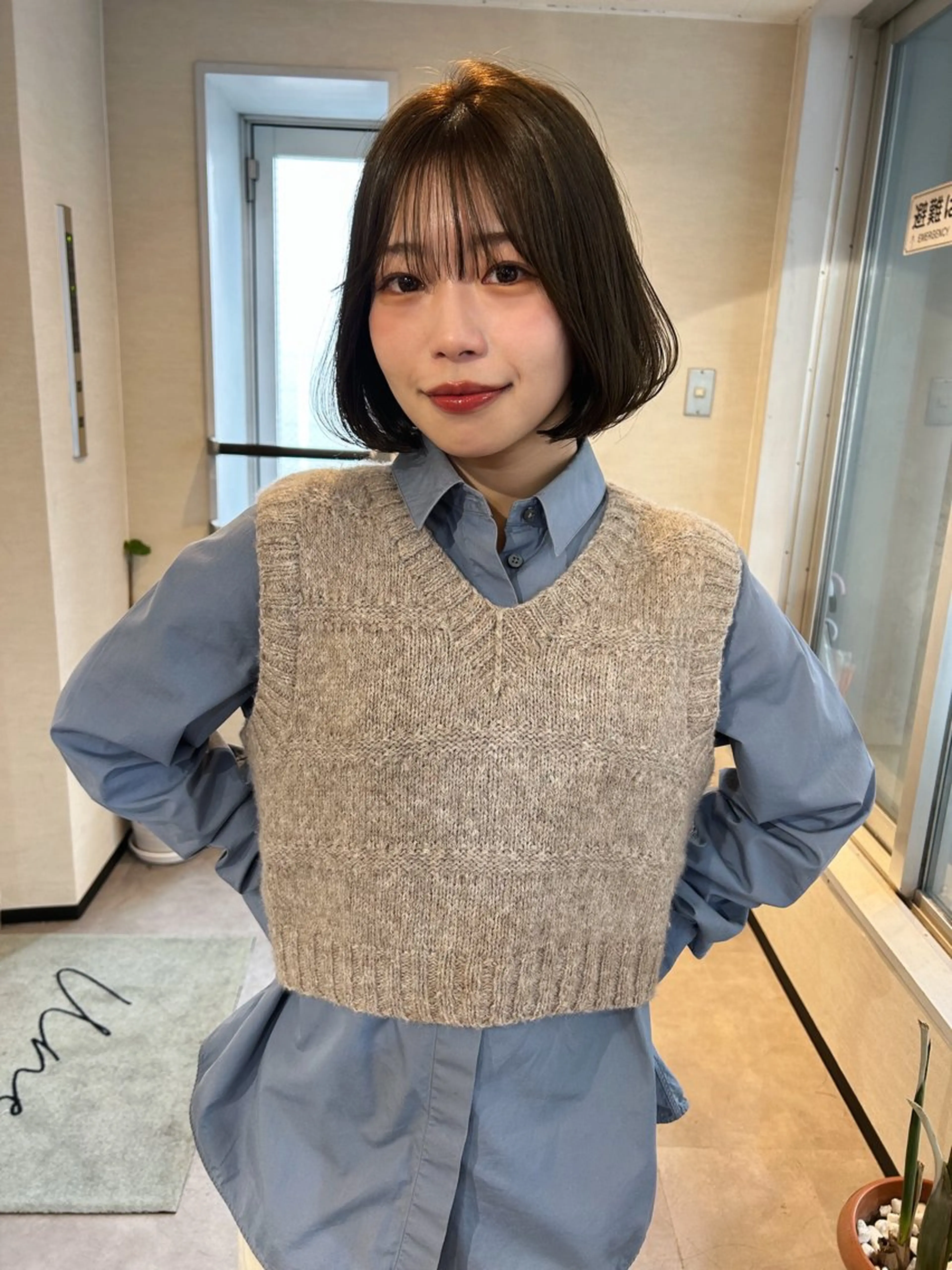 ショート カラー 林 浩太郎のヘアスタイル