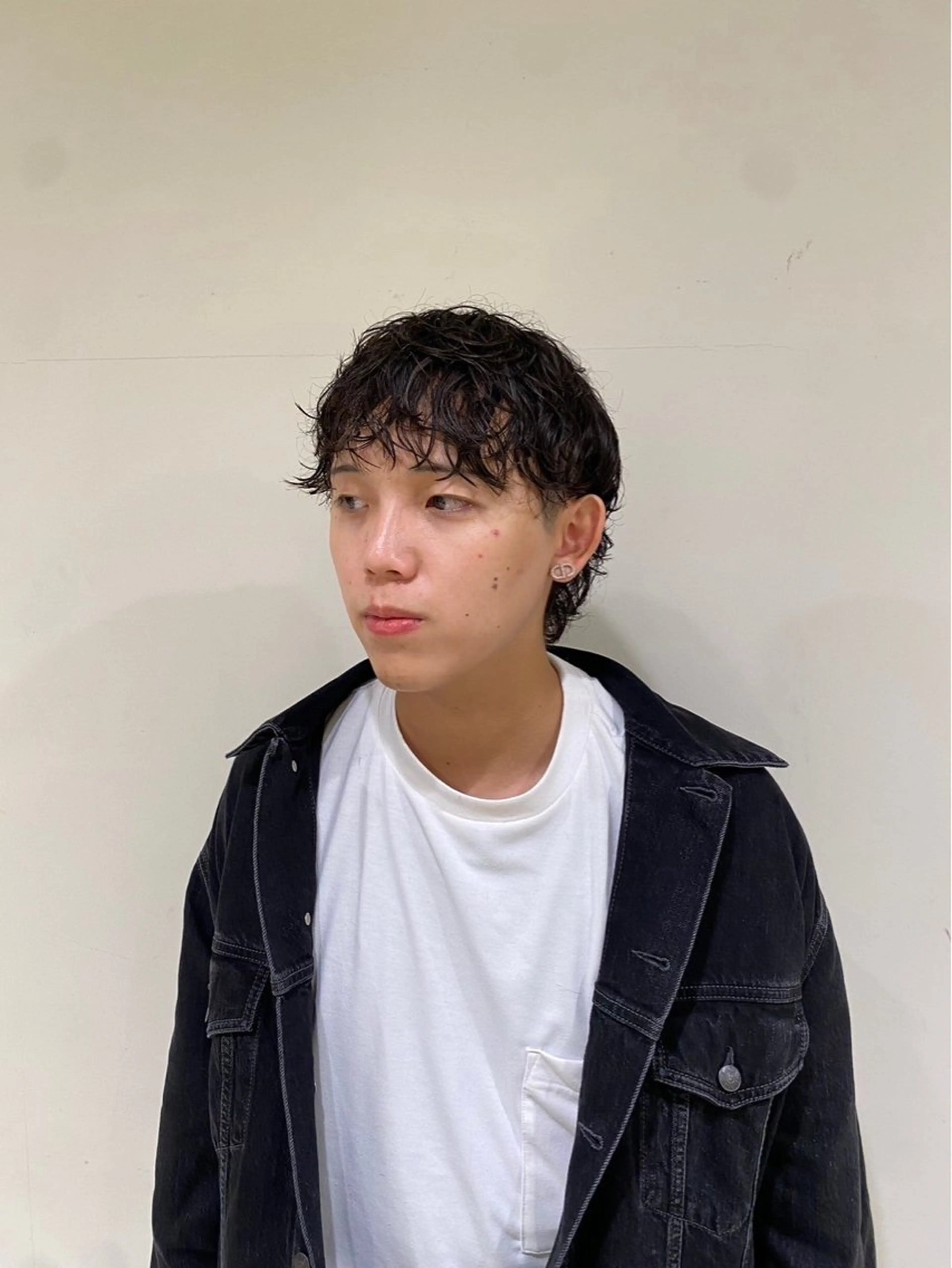 メンズ マッシュウルフ マッシュ メンズパーマ メンズウルフカット ウルフカット meguri所属・⭐️マツシマ アラン⭐️のヘアスタイル