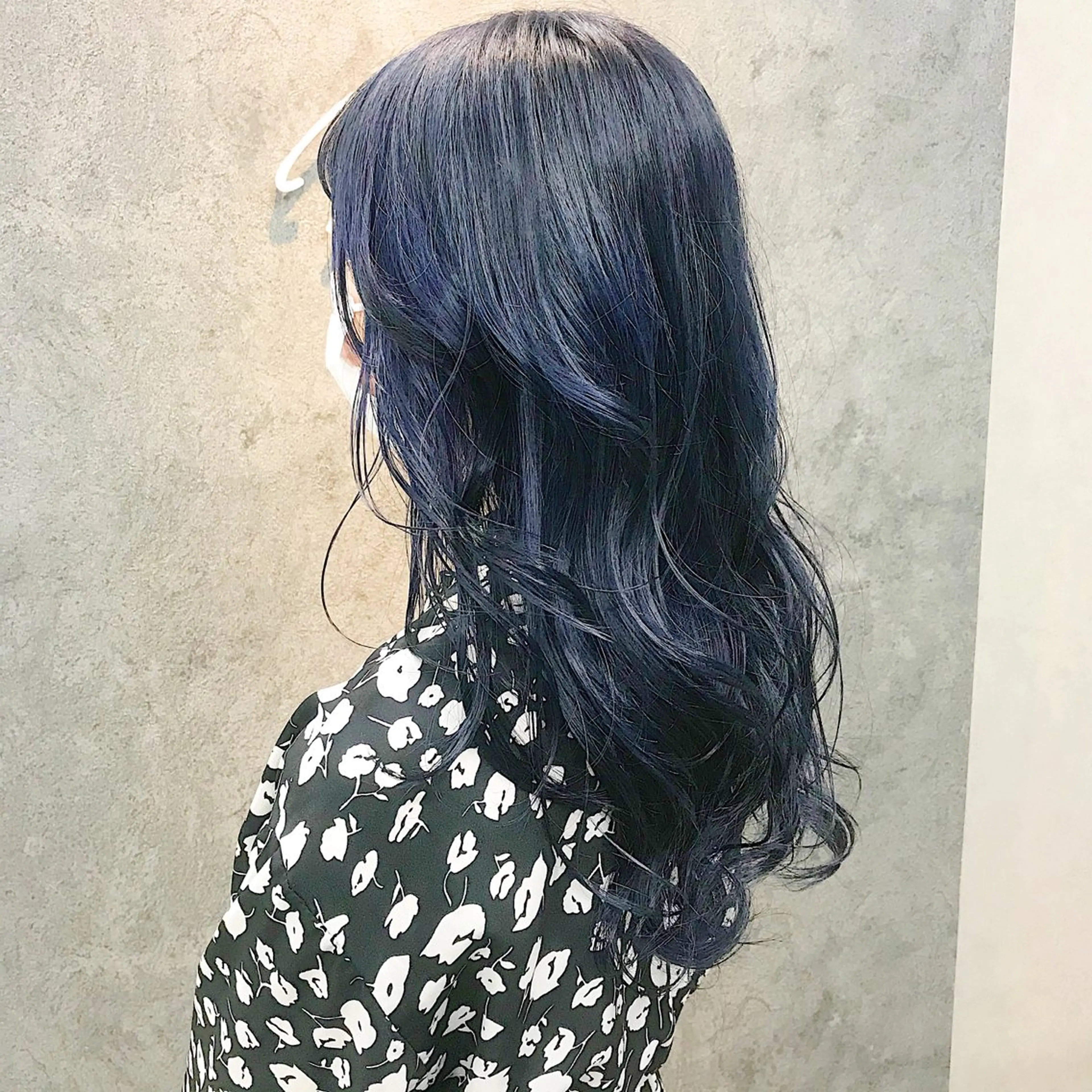 セミロング 韓国風ヘア レイヤーカット カット ヘアカラー トリートメント 所渉/韓国レイヤー /ウルフカットのヘアスタイル