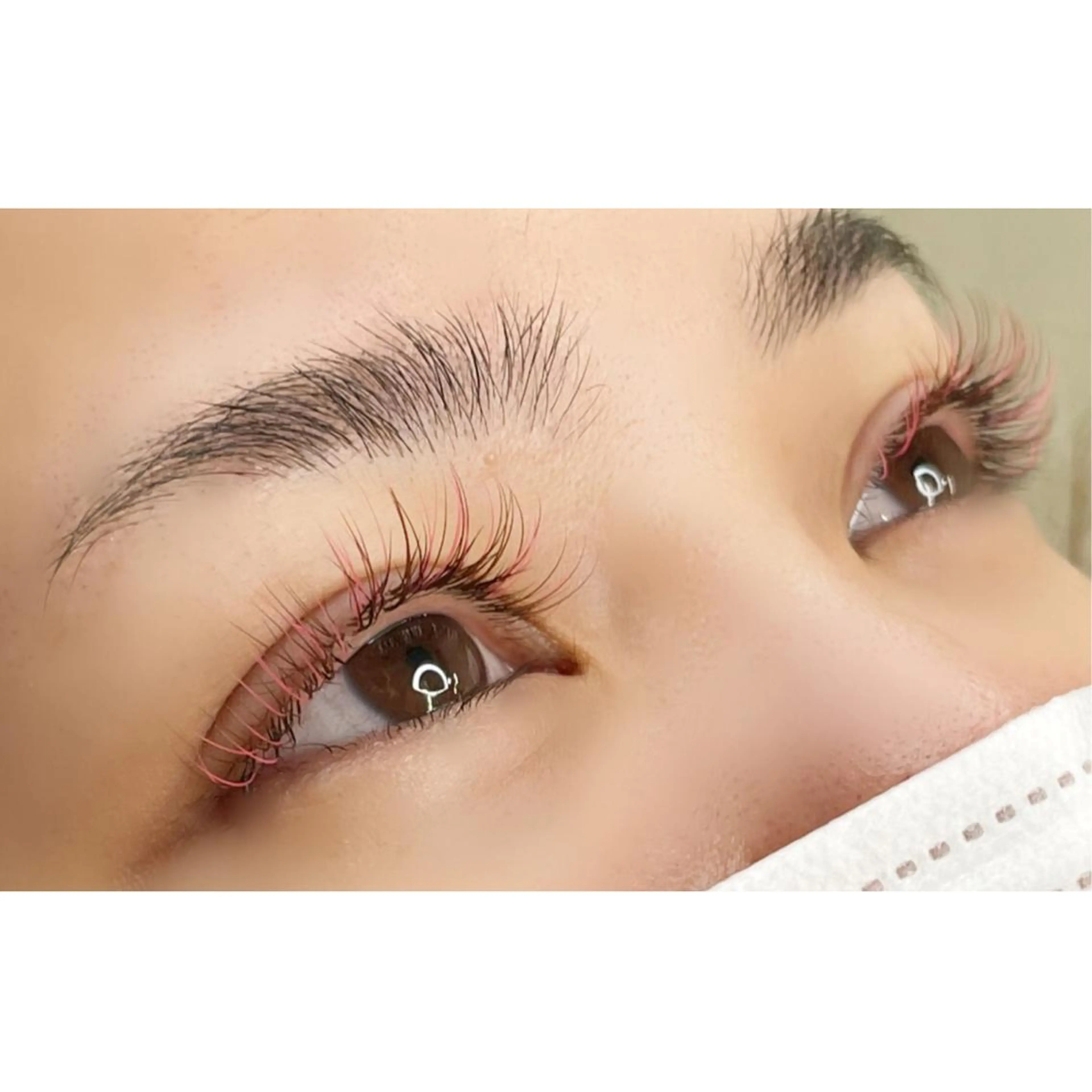 マツエク・マツパ Cカール カラーマツエク Beauty Salon Karen所属・島袋 育子のマツエク・マツパデザイン