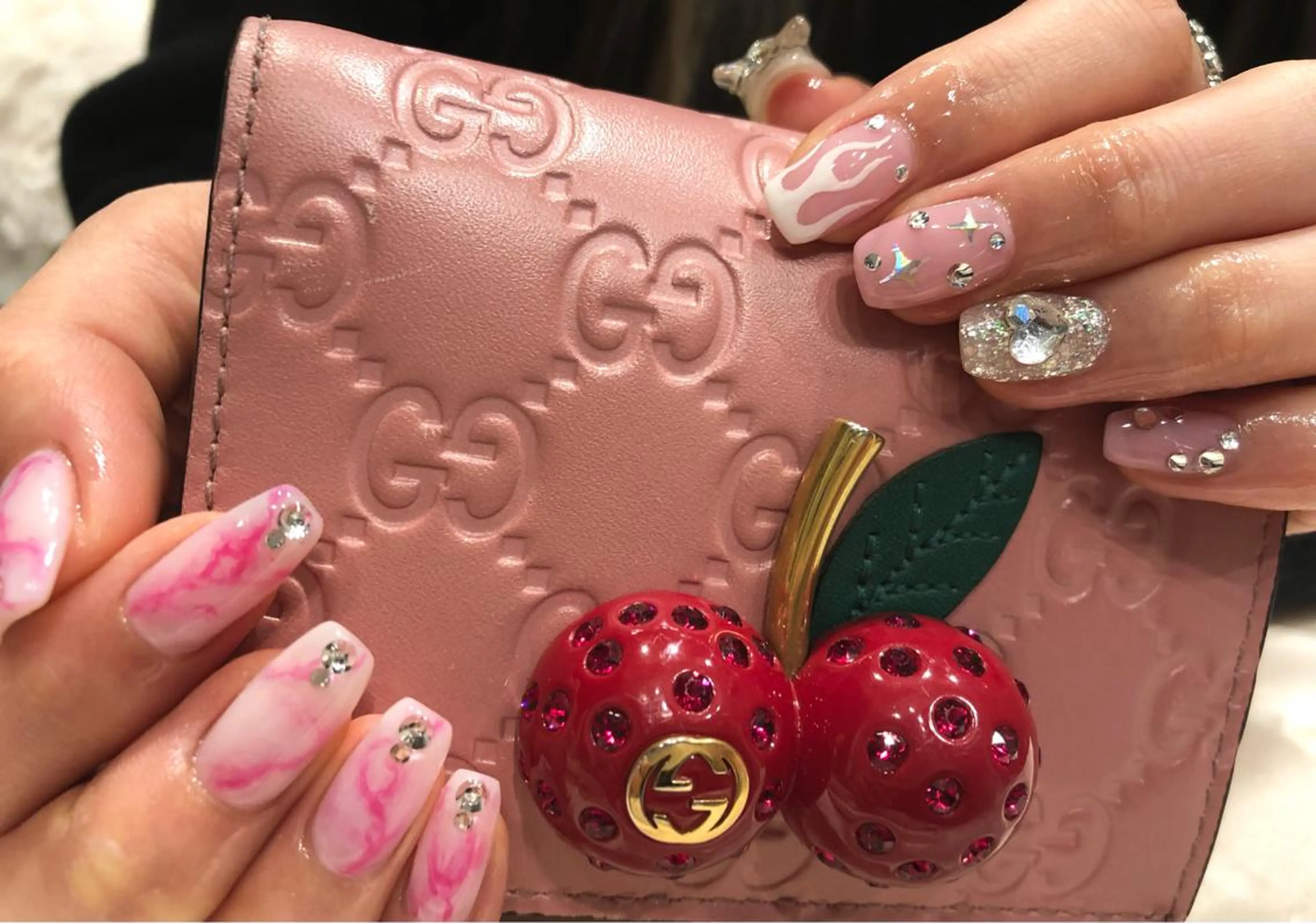 ネイル ハンドネイル パラあり！フィルイン 推しネイル大歓迎！のネイルデザイン