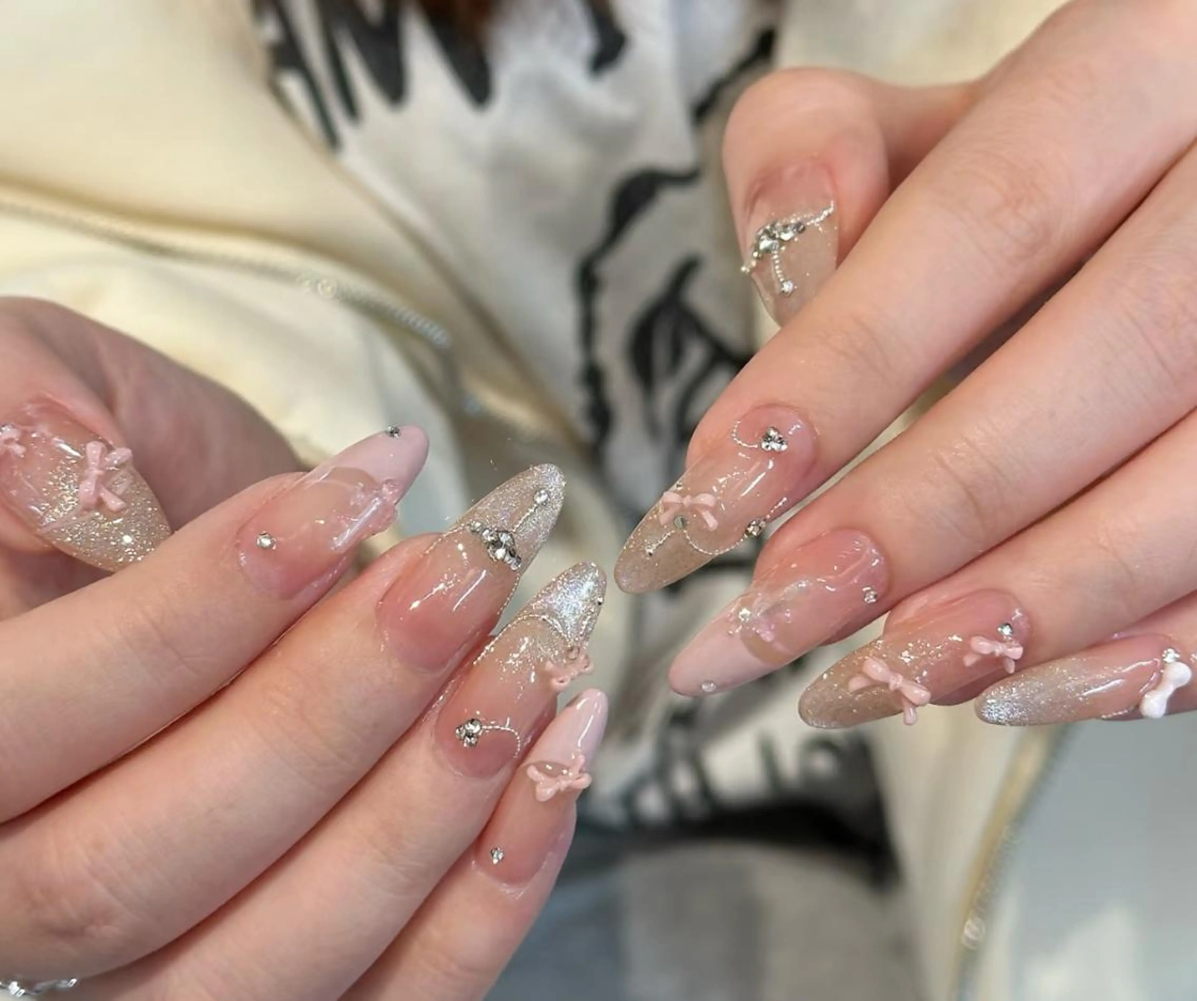 ネイル ハンドネイル ハンドケア 🍑 momo_nailのネイルデザイン