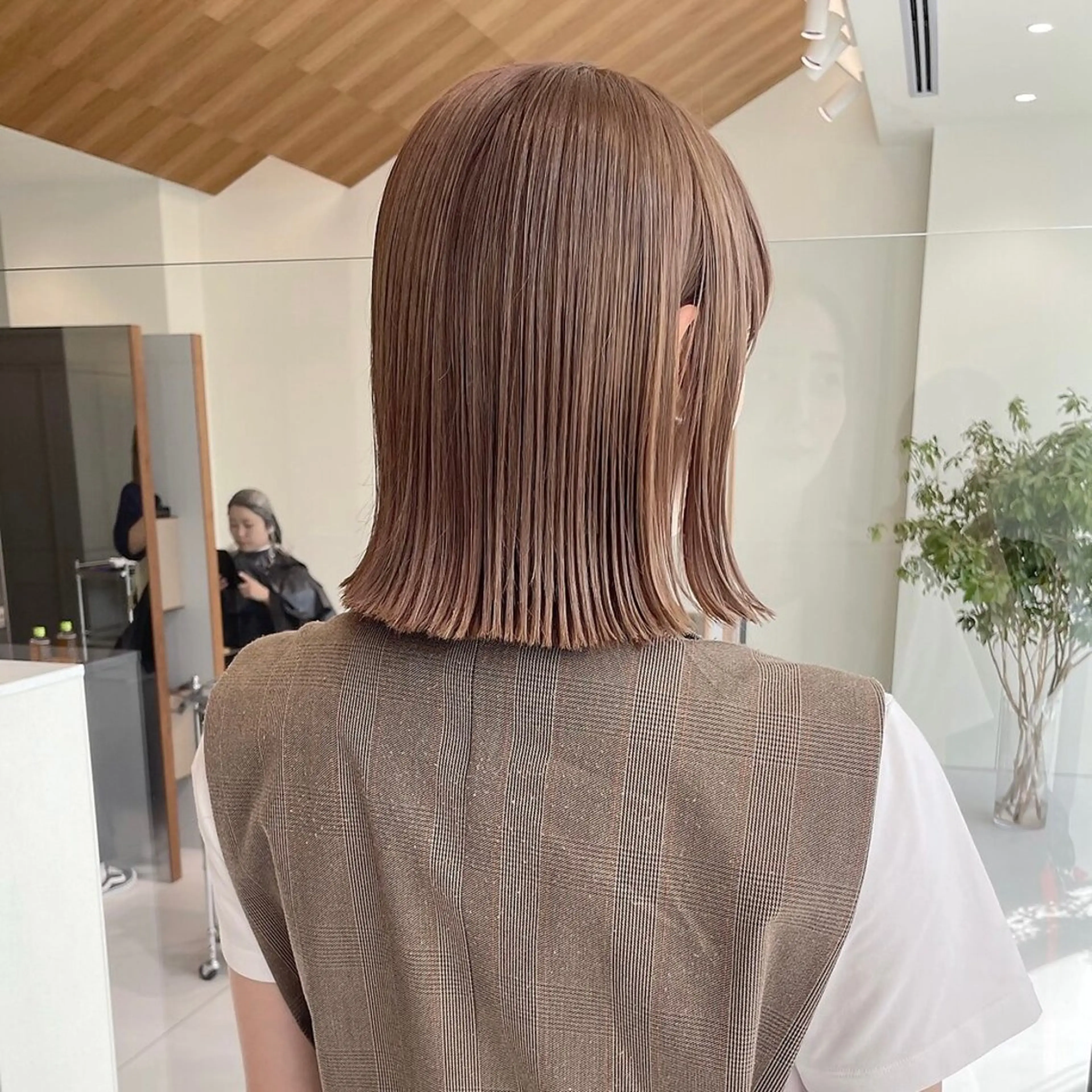 【U24学割限定】人気No.1ハイトーンコース🤍ブリーチ+フルカラー+トリートメント　透明感カラー、暖色、韓国ヘアの写真