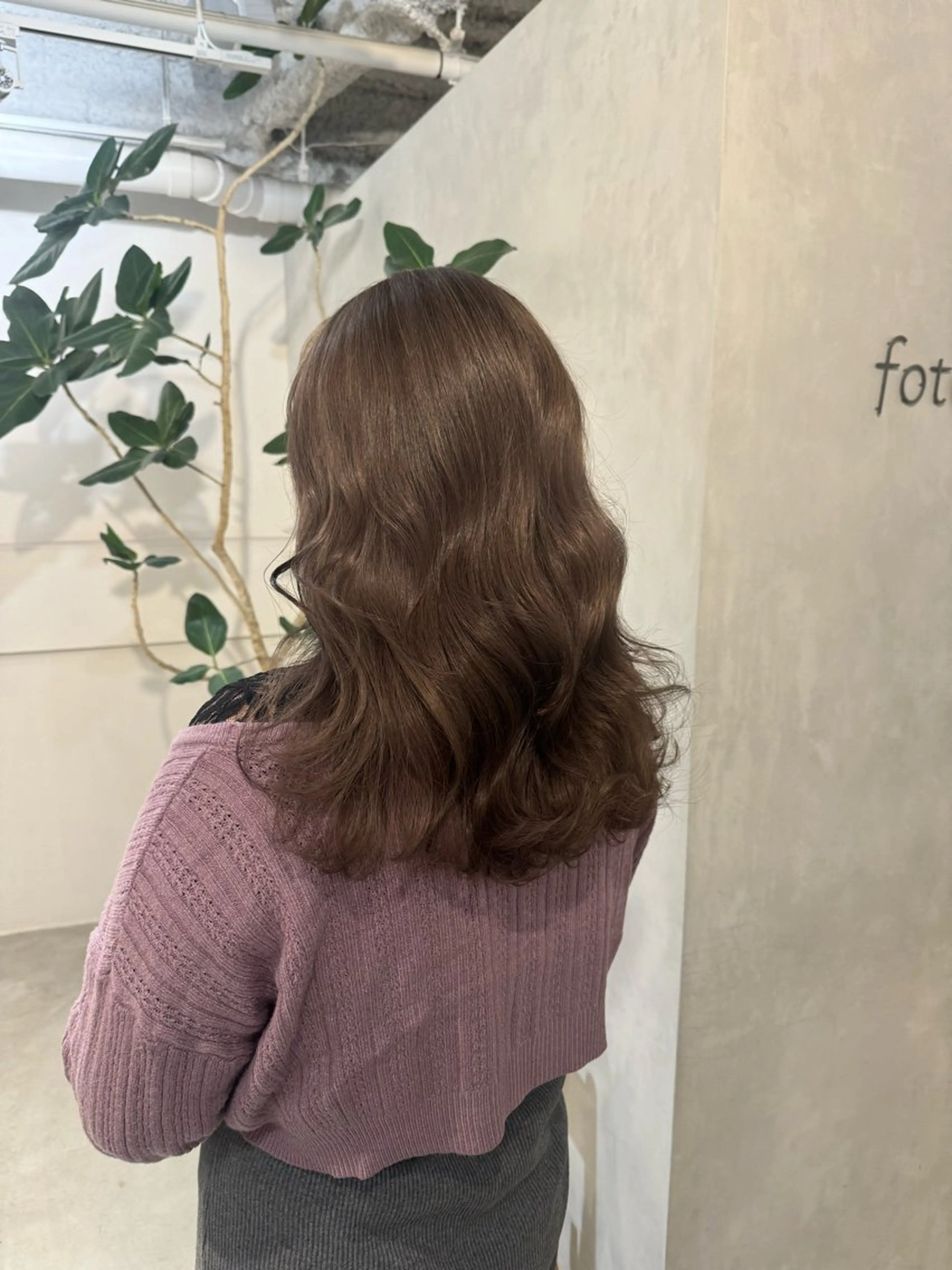 セミロング カット ヘアカラー トリートメント 顔周りcut・ご相談 =新宿しずく🇰🇷のヘアスタイル