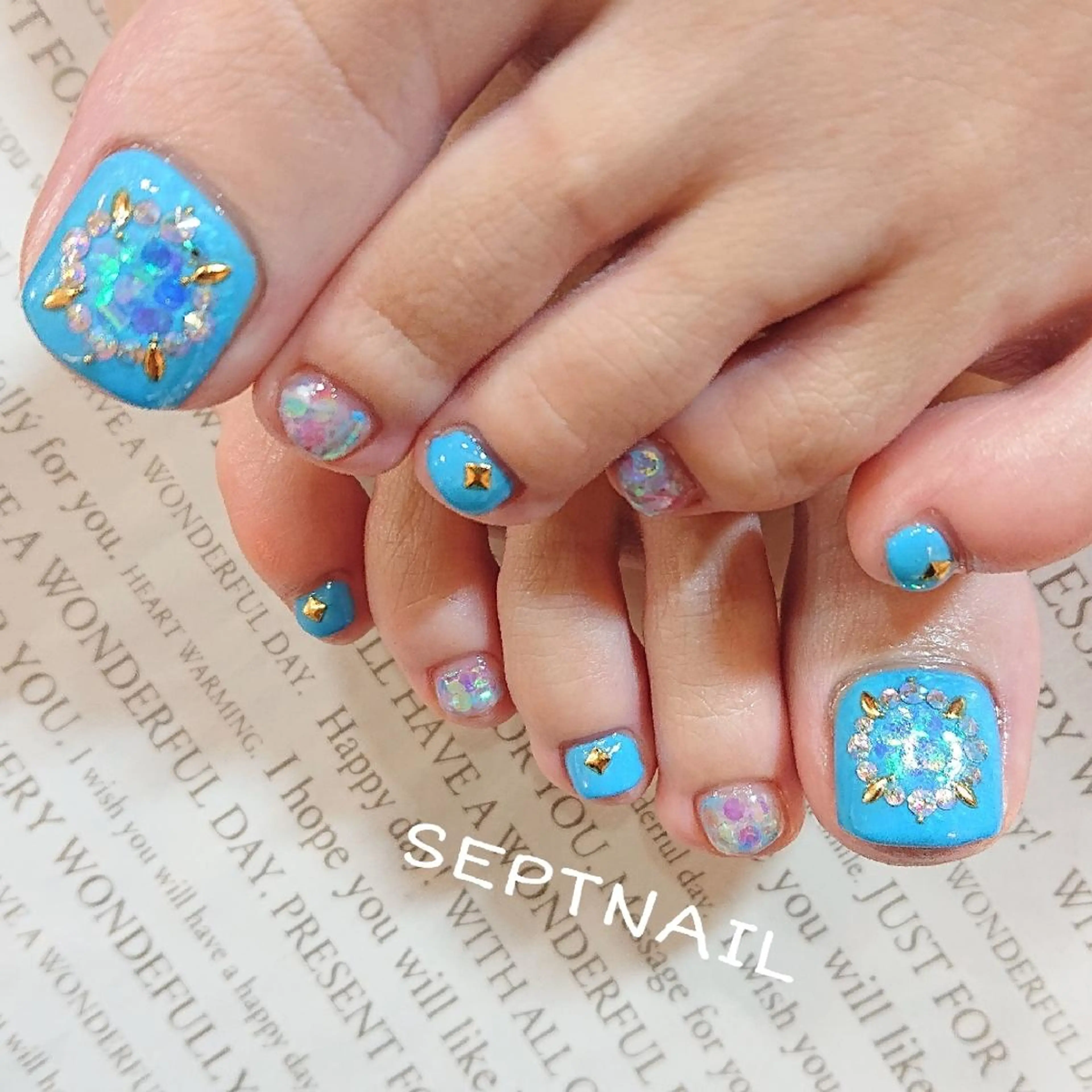 ネイル SEPTNAIL 中澤のネイルデザイン