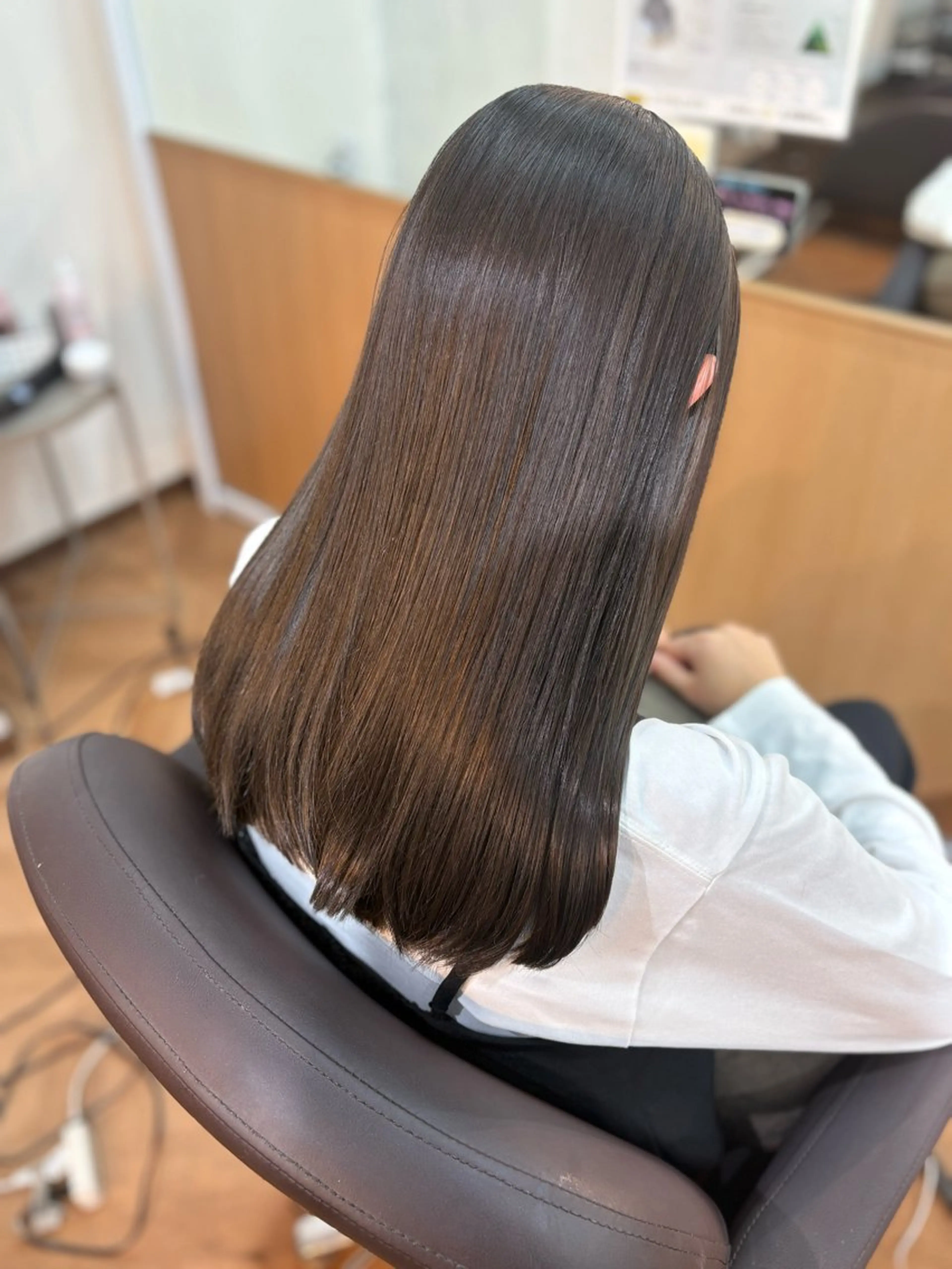 セミロング カラー カット ヘアカラー 🍒Ayana🍒 艶カラー🍒のヘアスタイル