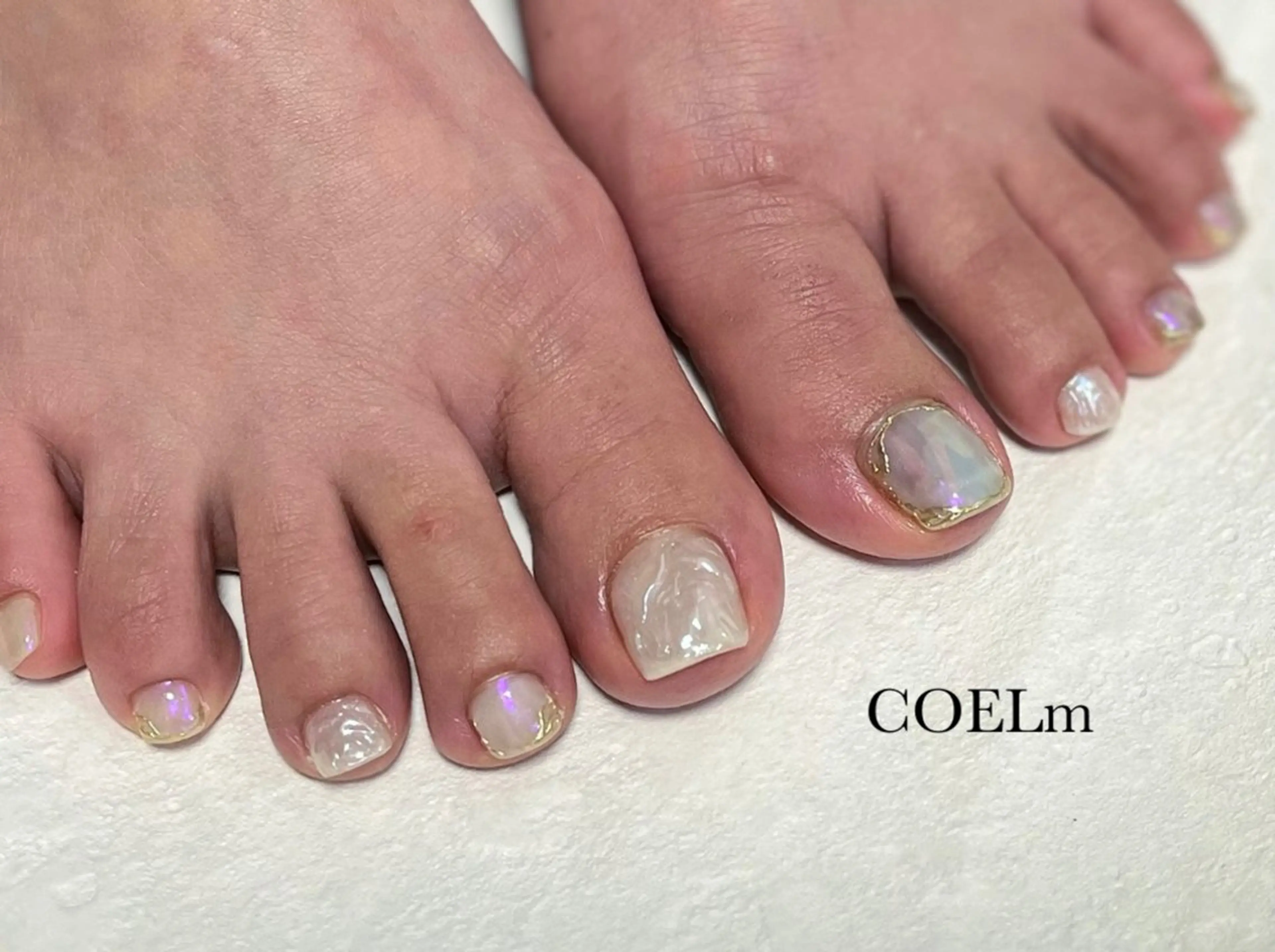 ネイル フットネイル COELm所属・COELm🌙 /ネイル着付けのネイルデザイン