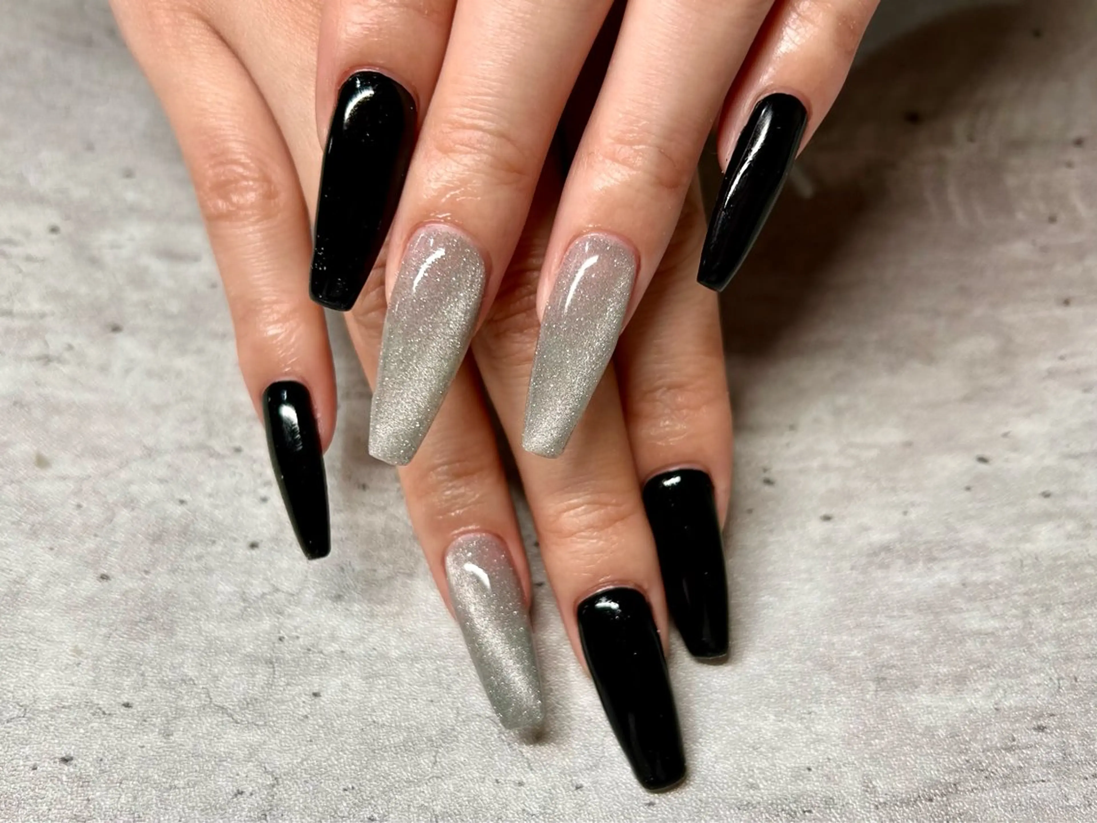 ネイル マグネットネイル ワンカラーネイル joieange MEGUMIのネイルデザイン