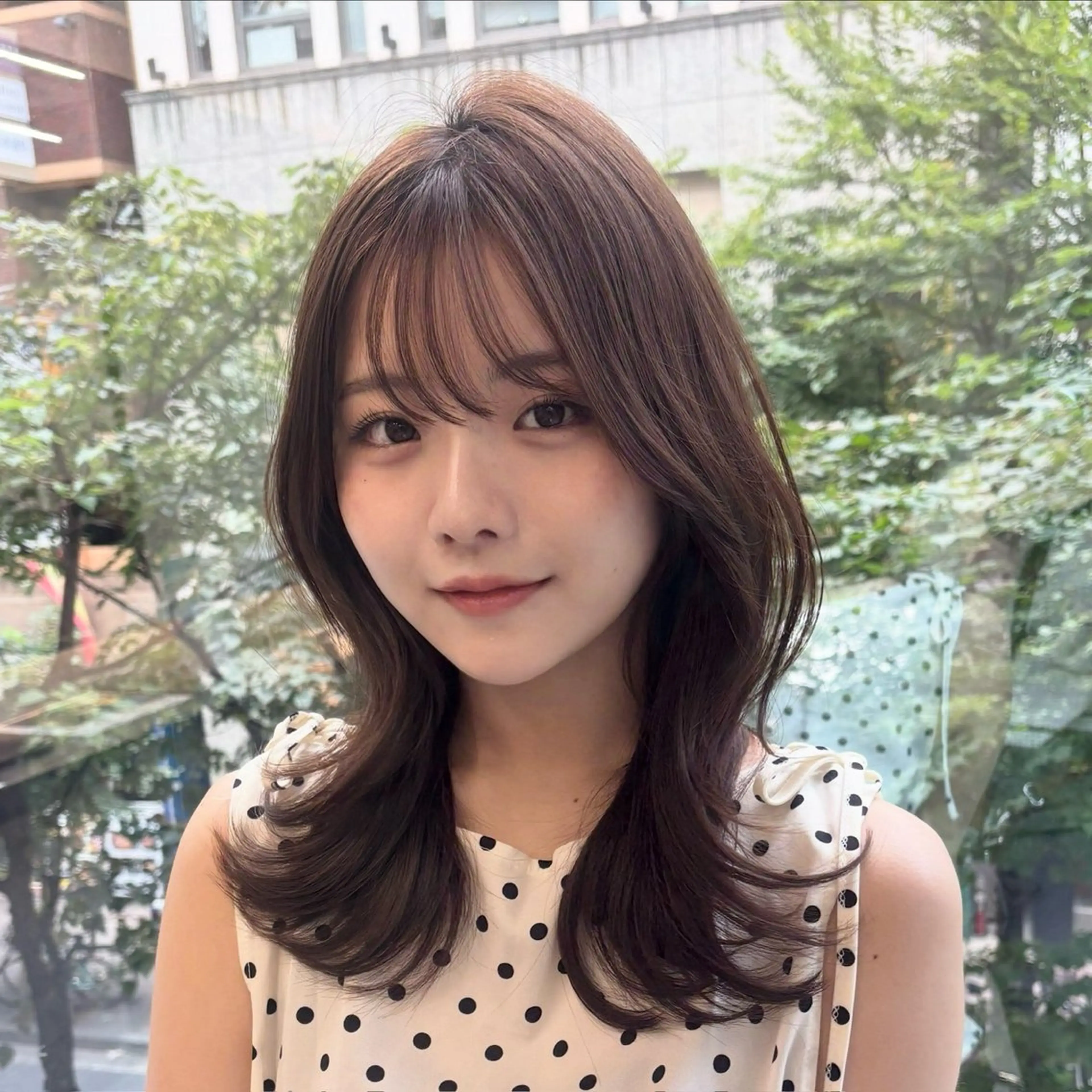 カラー MODEK's TOKYO所属・白取 有紗のヘアスタイル