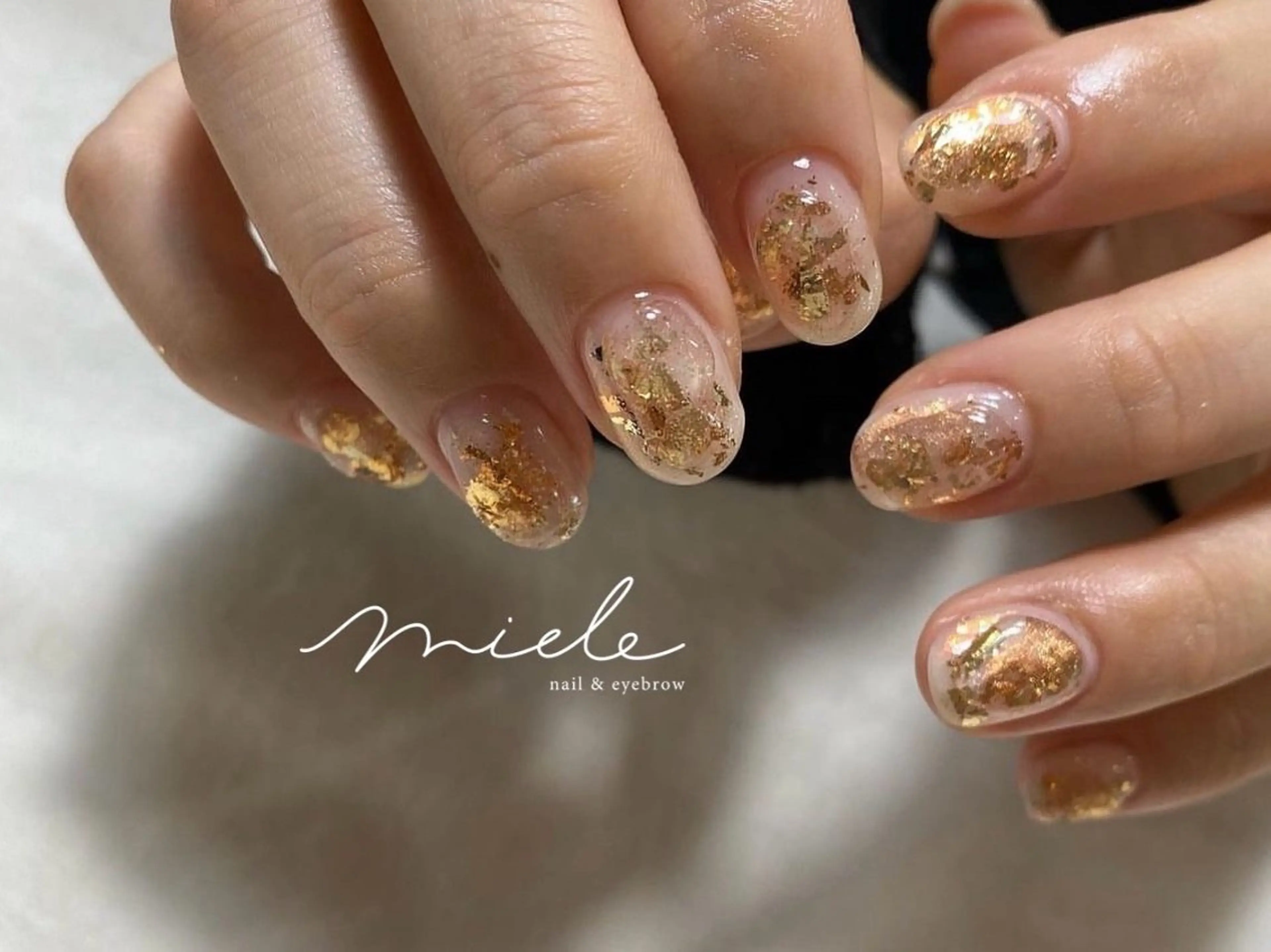 ネイル ハンドネイル miele【ミエレ】 シンプル一癖のネイルデザイン