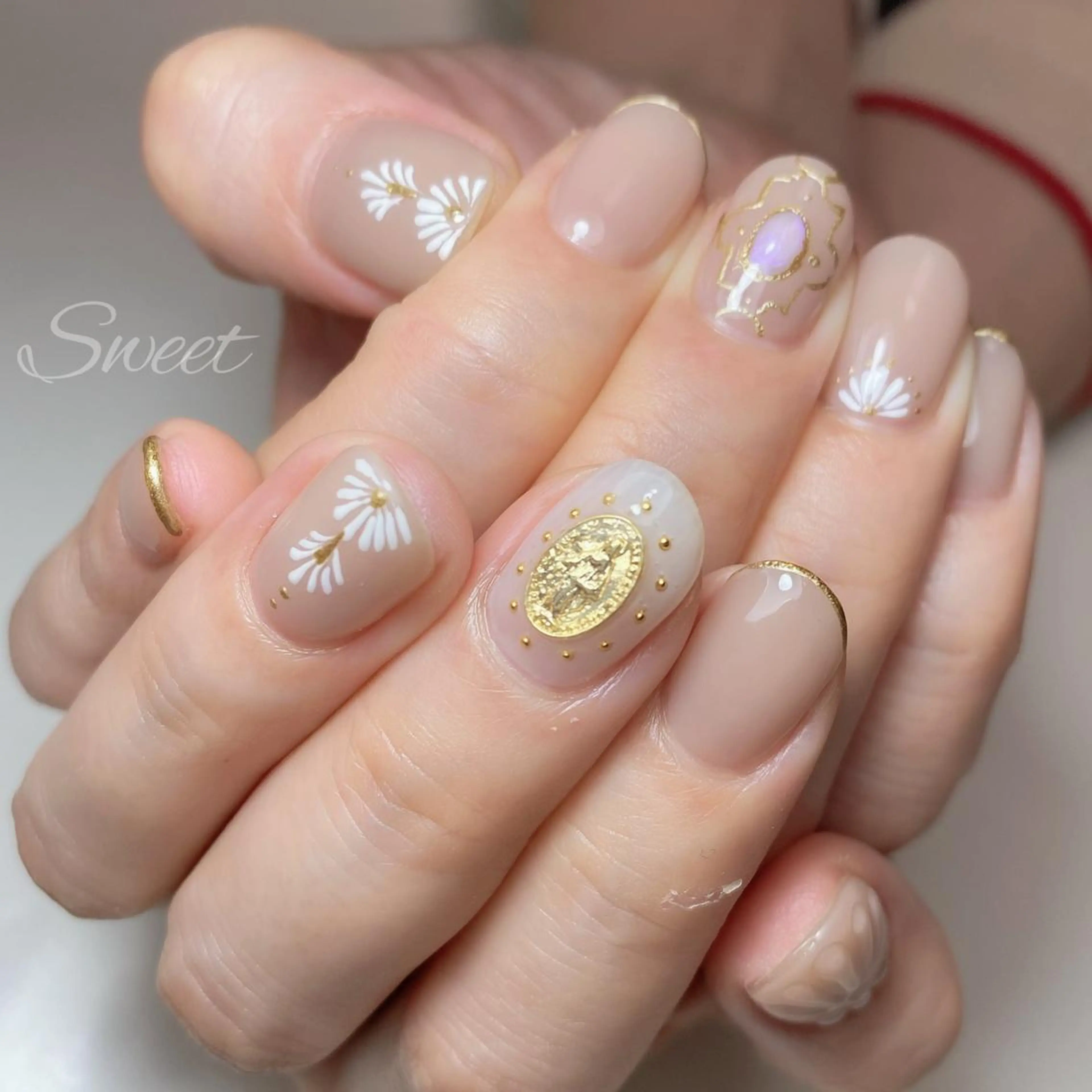 ネイル sweet 仲野陽子のネイルデザイン