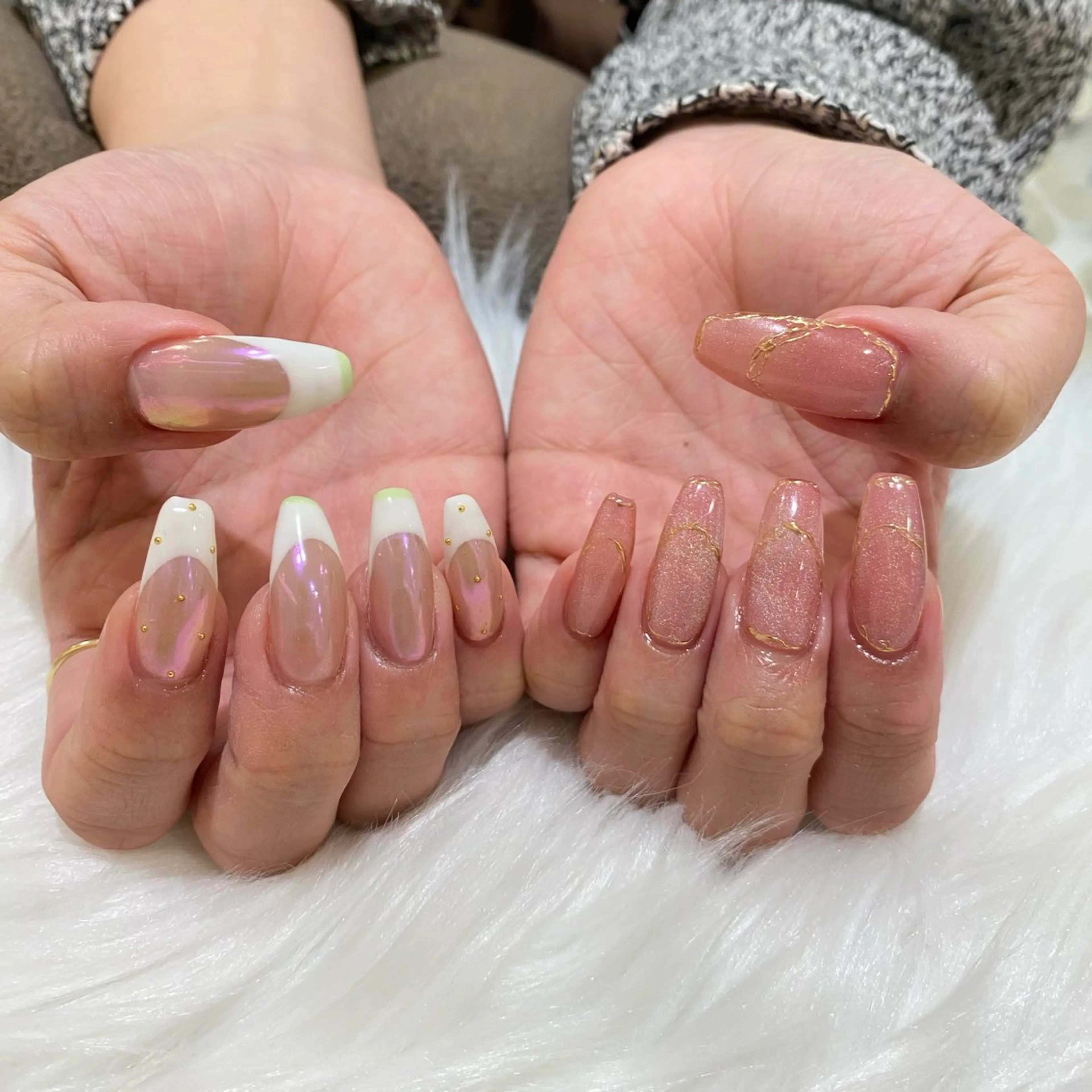 ネイル ハンドネイル 🥀たなか れね🍋のマツエク・マツパデザイン