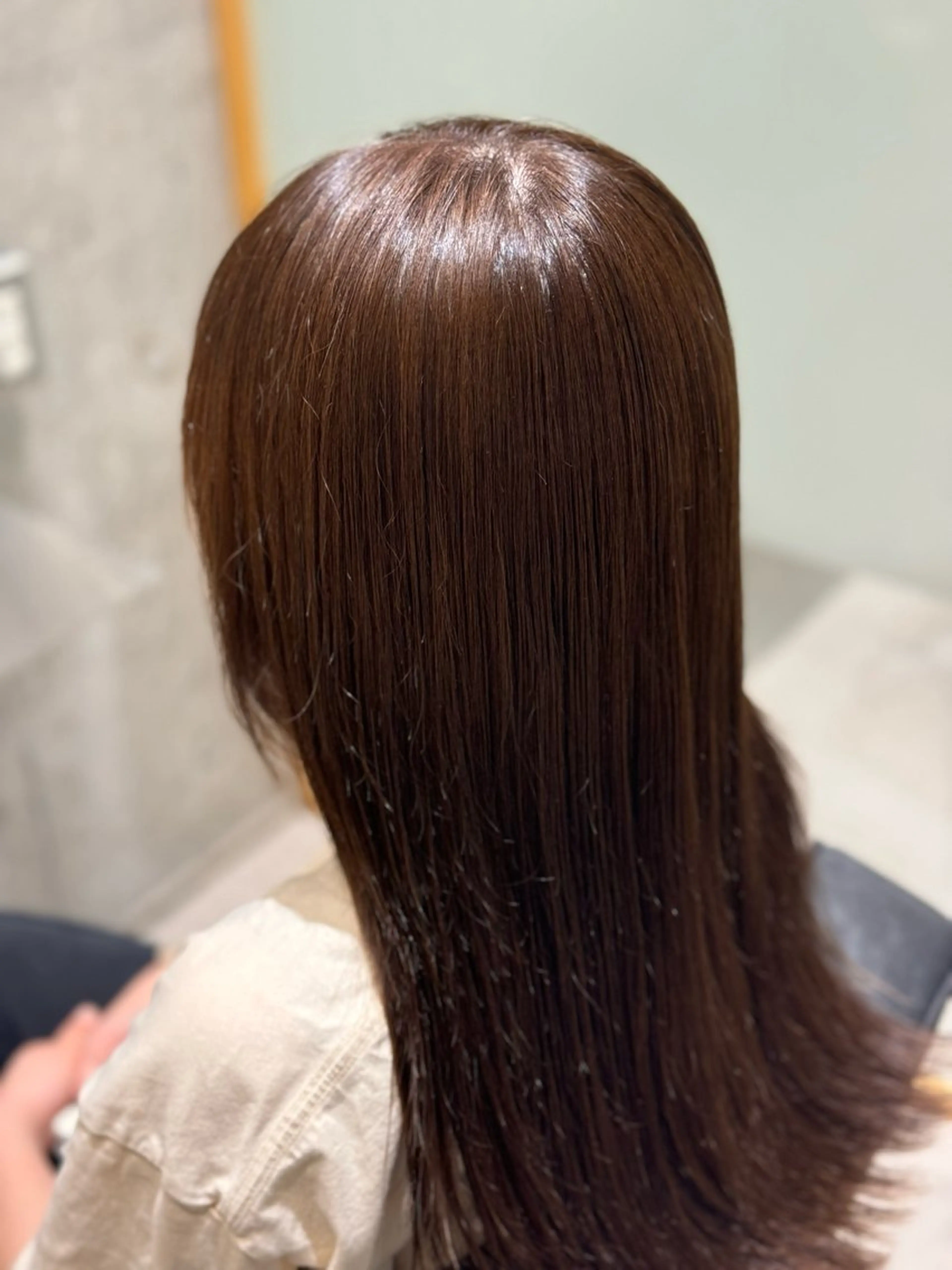 ロング カット ヘアカラー 黒島優香🦋 /縮毛矯正/髪質改善のヘアスタイル