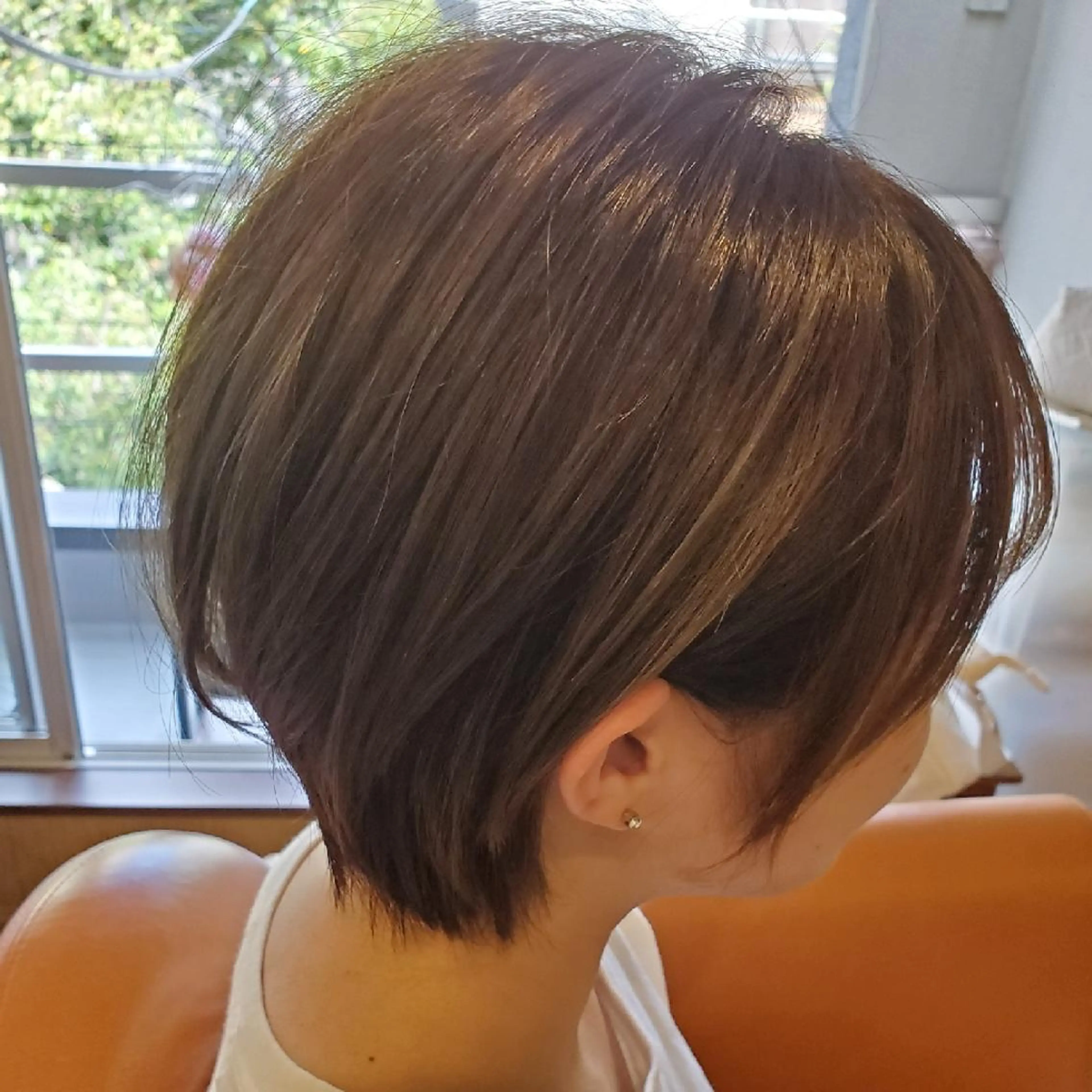 ショート カラー アディクシーカラー 外国人風カラー トリートメント カット ヘアカラー トリートメント spa hair  ark 富井直美のヘアスタイル