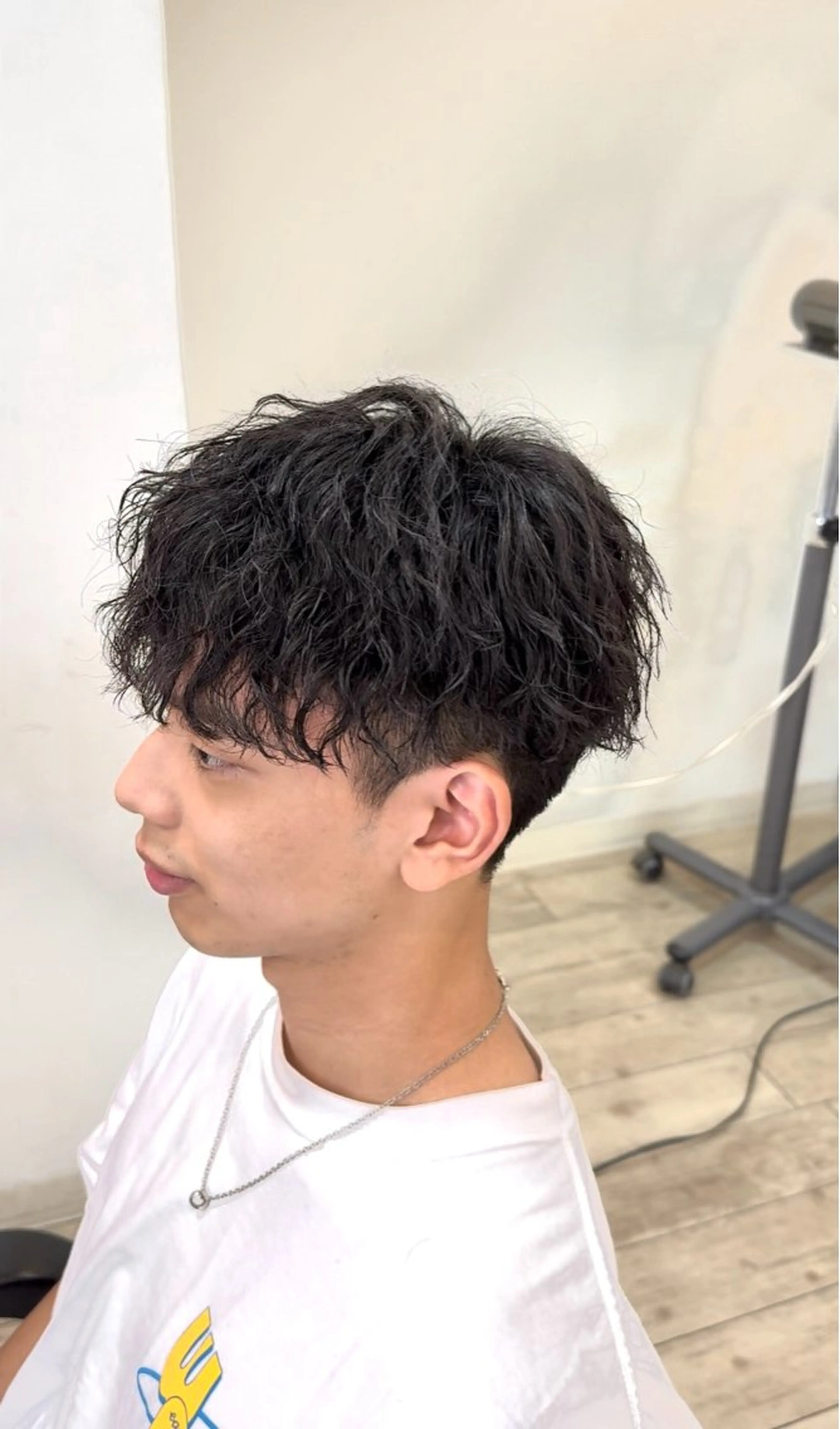 ショート パーマ メンズ カルマ/毛流れ/ メンズヘア/荒井博之のヘアスタイル