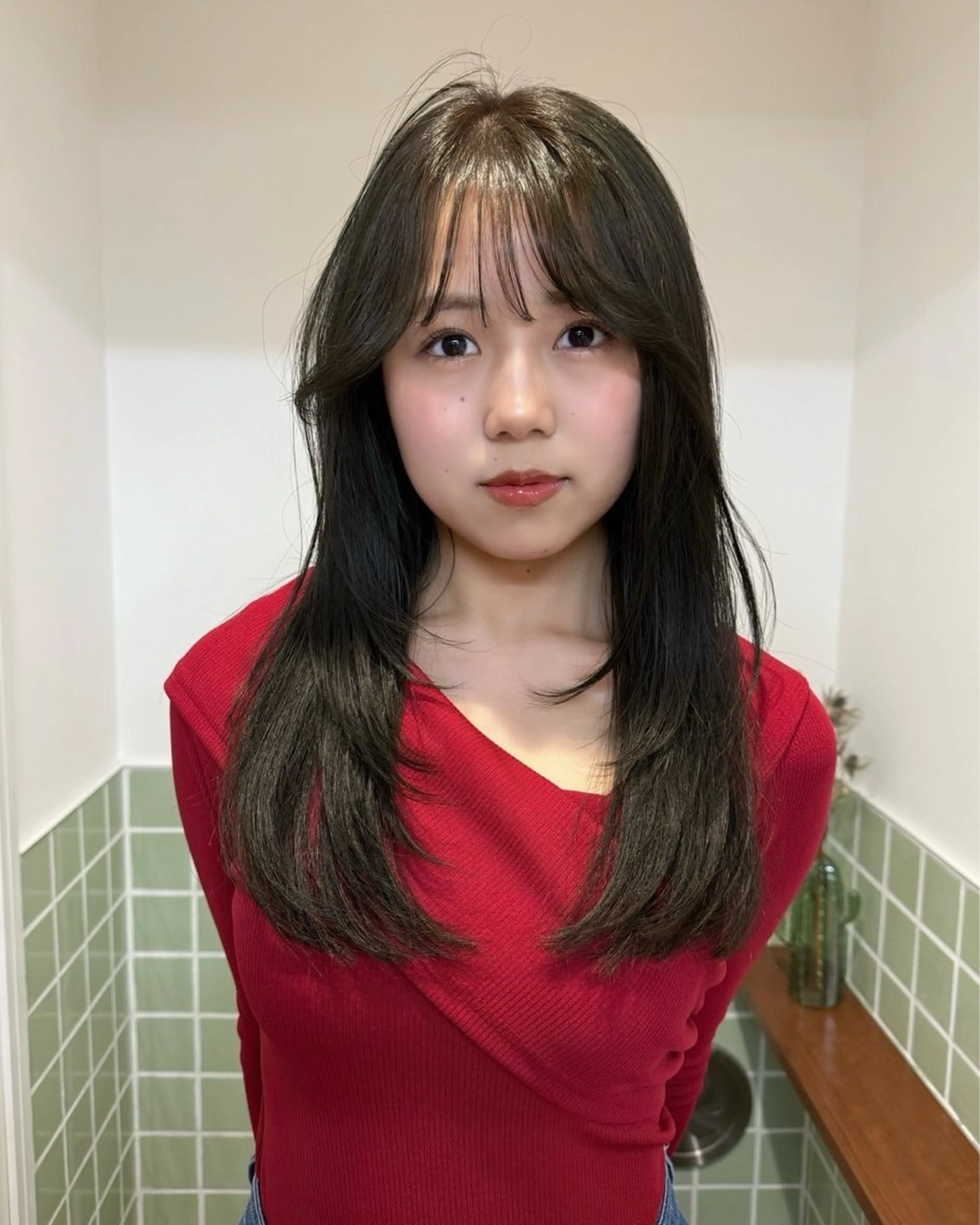 ロング 似合わせカット/ ハイトーン/aoiのヘアスタイル