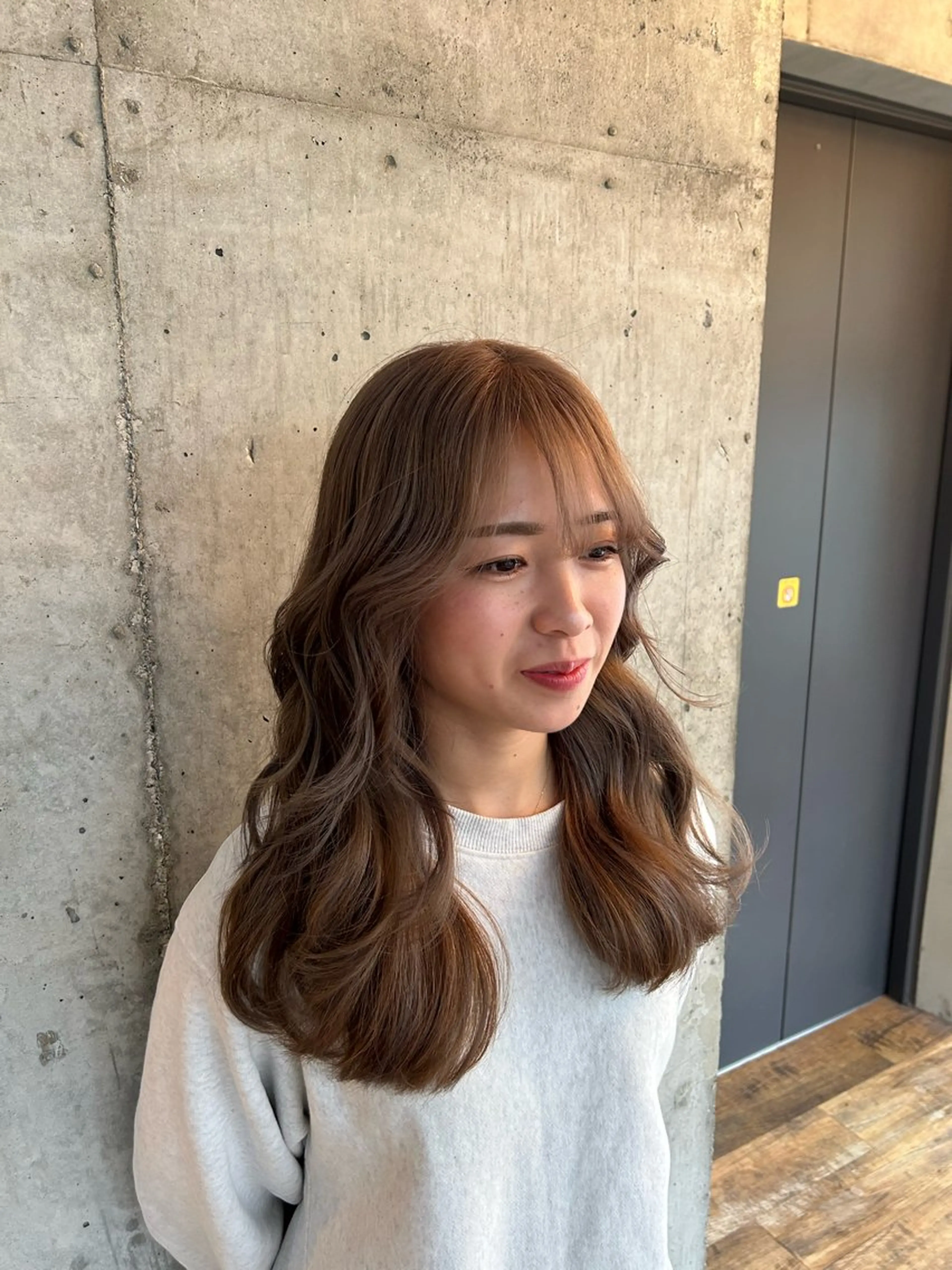 ロング カラー ヘアカラー トリートメント 🎨デザイン🥇 美髪・艶髪　日暮千敬のヘアスタイル