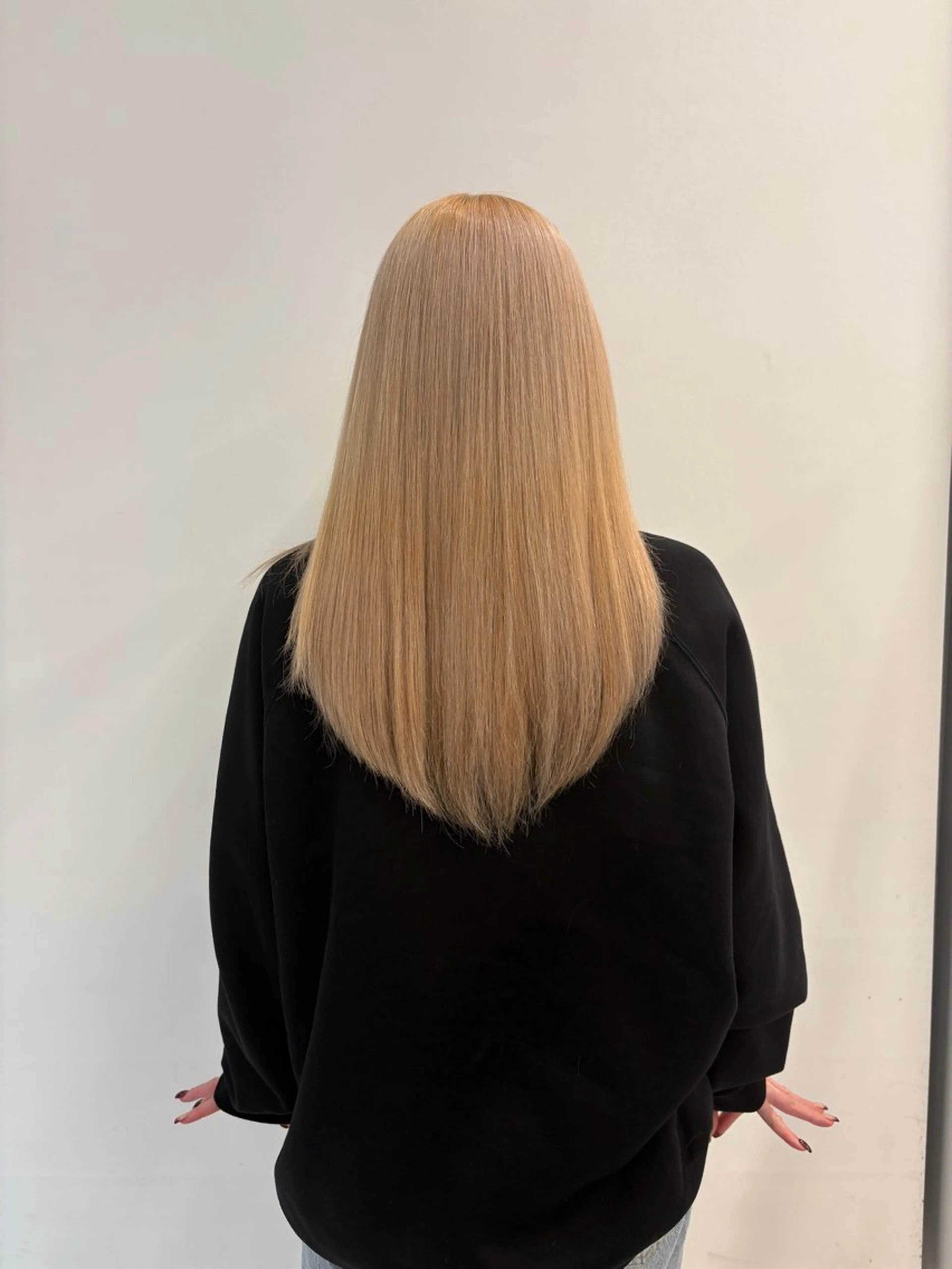 カット＋ブリーチカラー＋トリートメントの写真