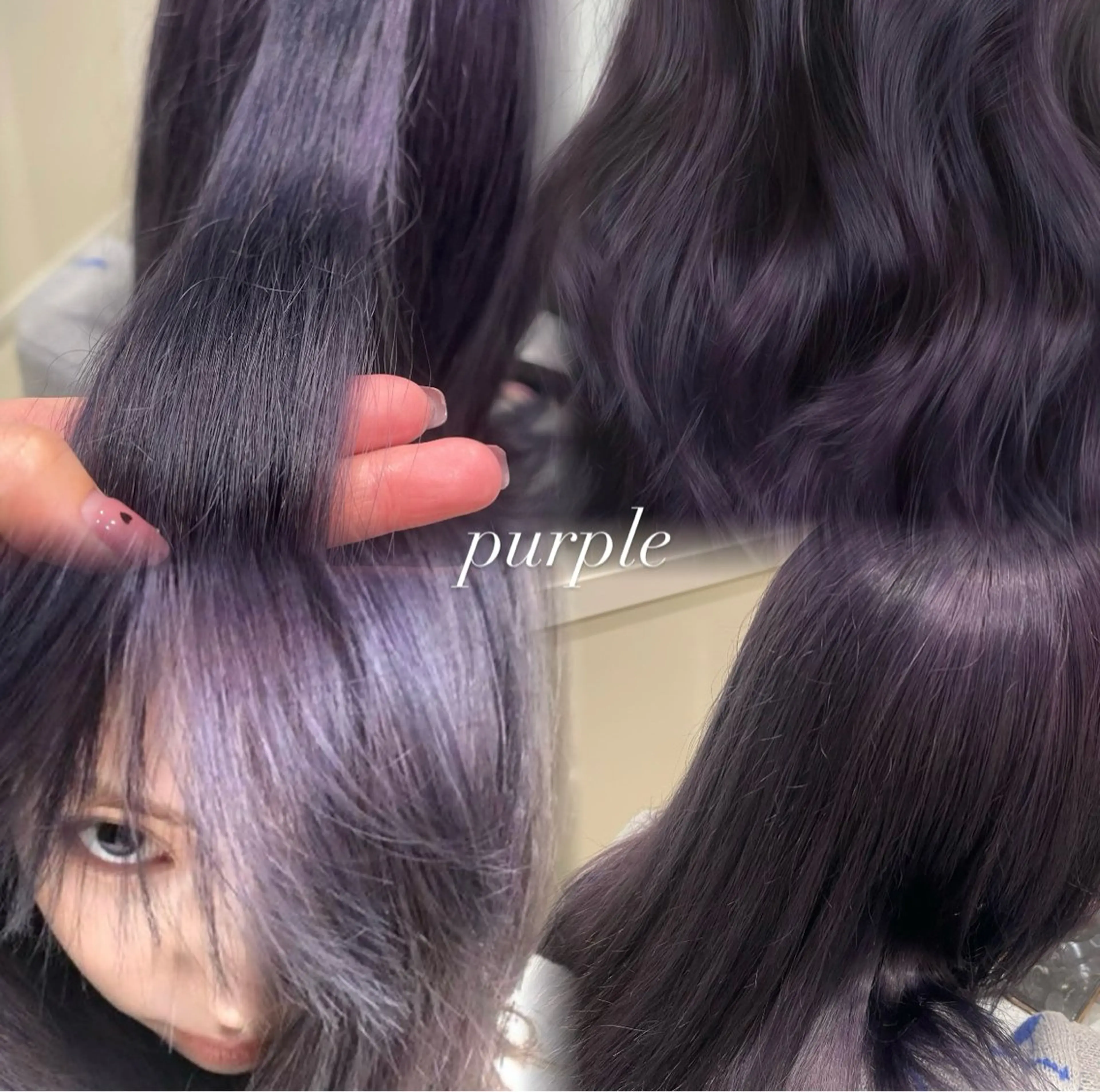 ロング カラー ヘアカラー 🇰🇷 韓国ヘア/ sumire 🫧のヘアスタイル