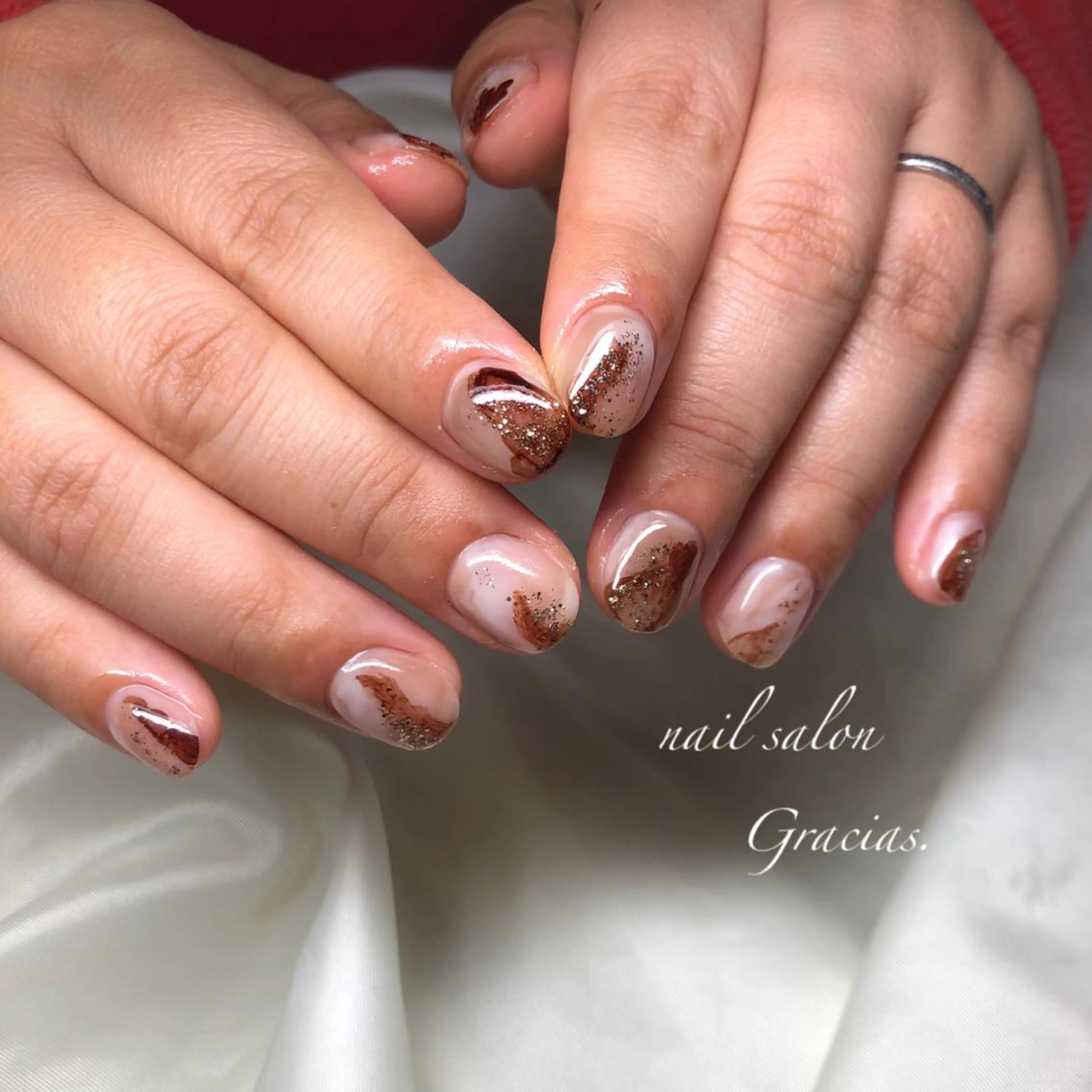 ネイル ハンドネイル Gracias. rieのネイルデザイン