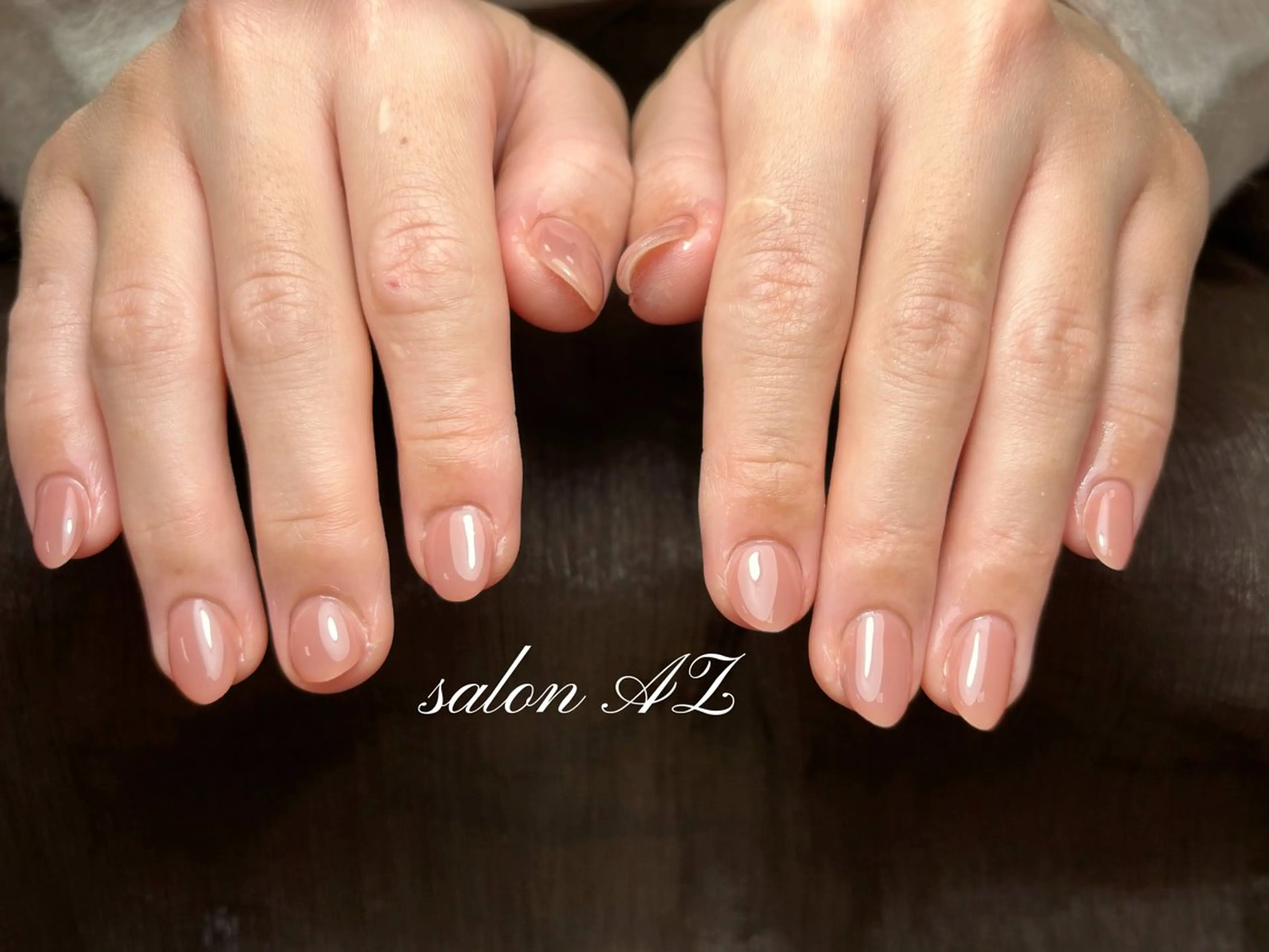 ネイル 長さ出し フットネイル フレンチネイル マグネットネイル ニュアンスネイル ハンドネイル salon AZのネイルデザイン