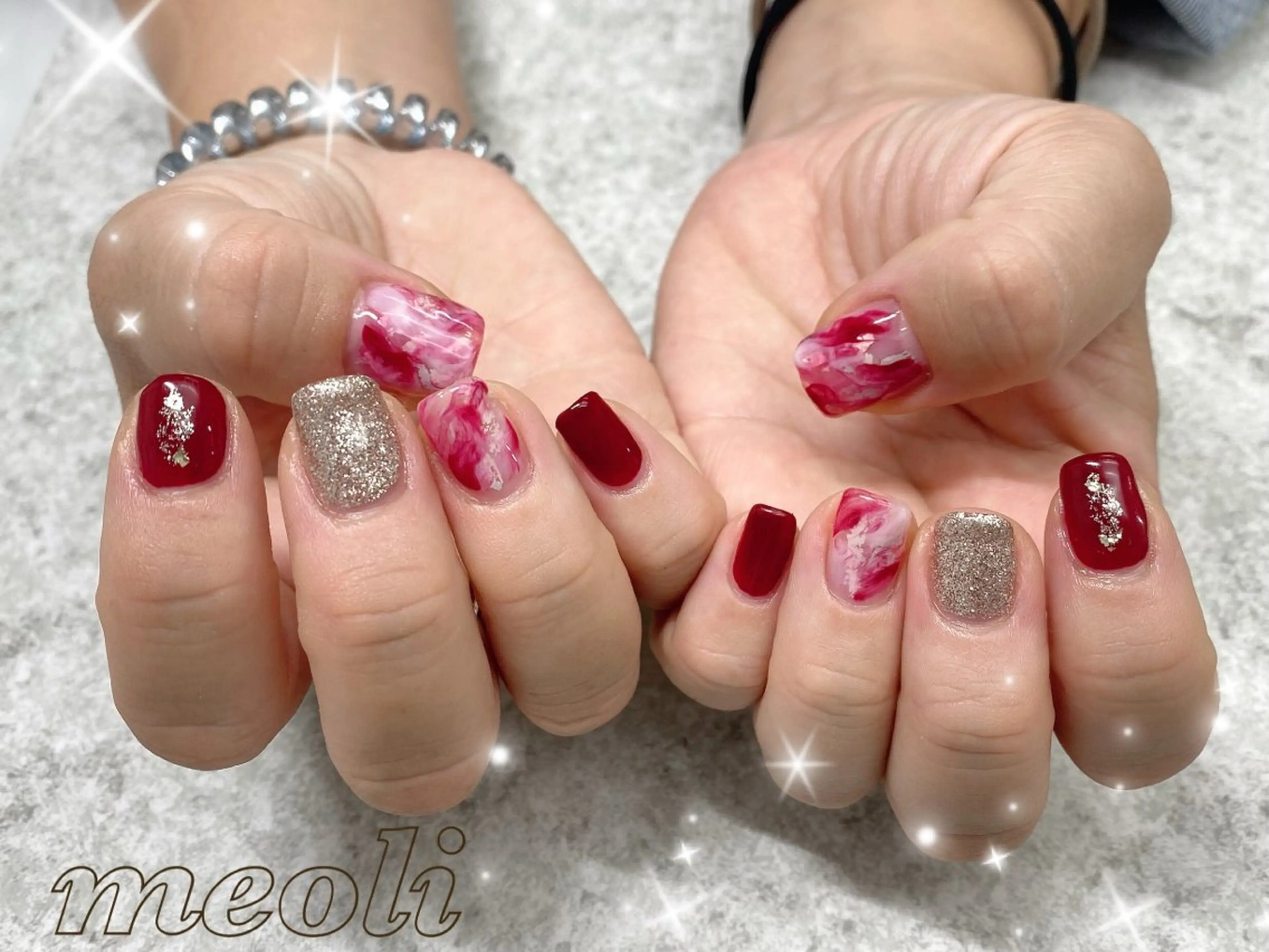 ネイル ハンドネイル nail salon meoli メグのネイルデザイン