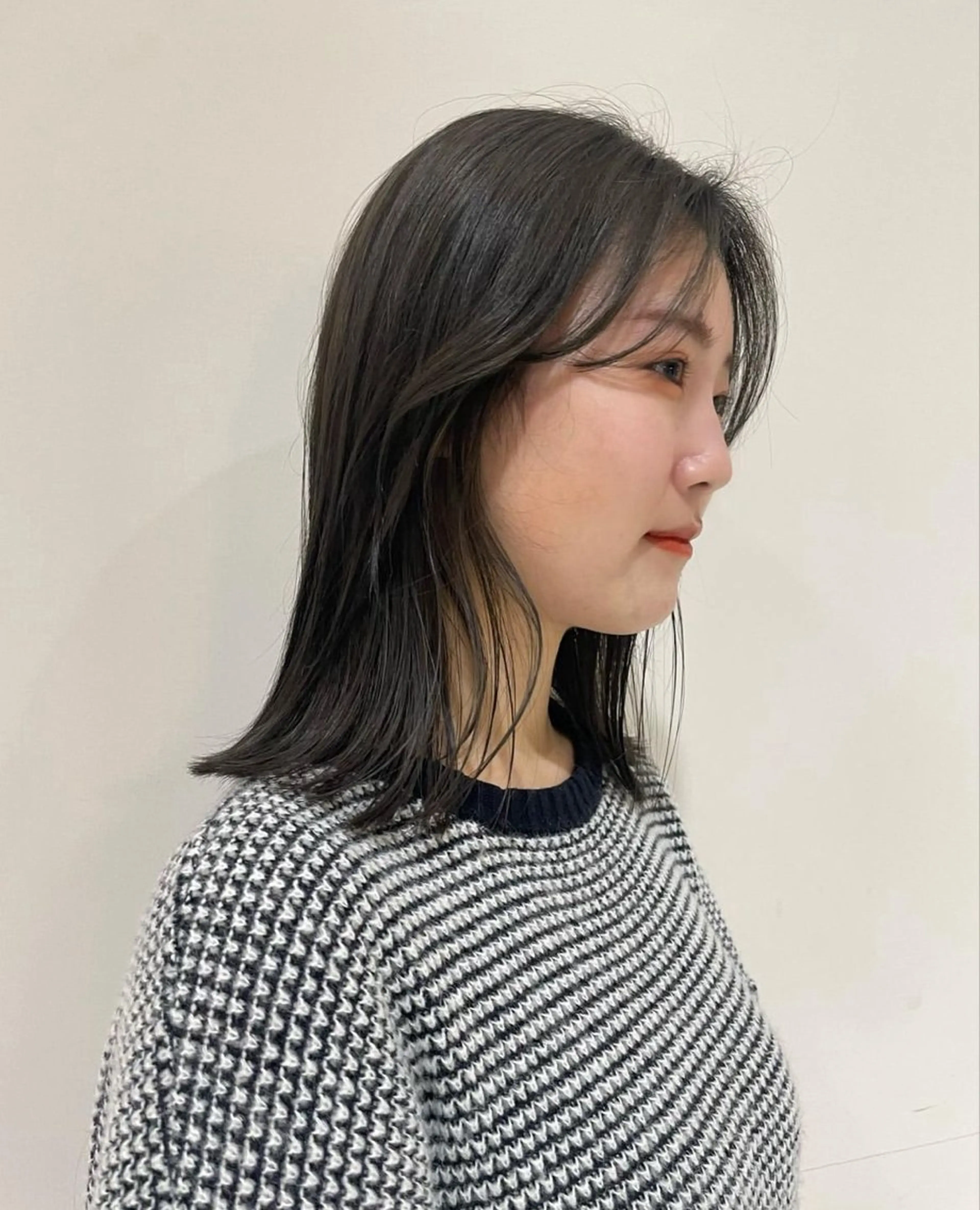 ミディアム ヘアカラー トリートメント ハイトーン/ 髪質改善/ヒロタリカのヘアスタイル