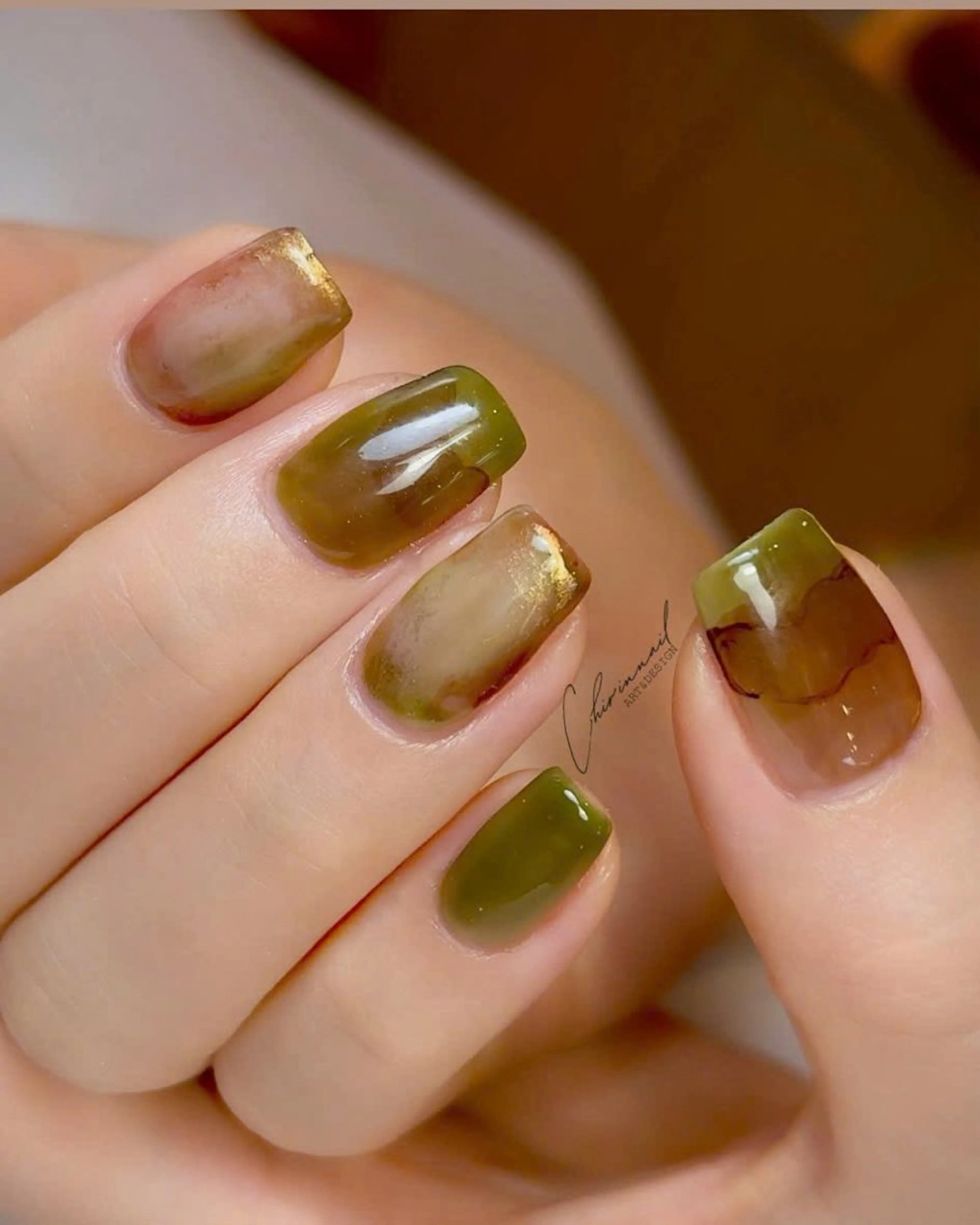 ネイル ニュアンスネイル ちりんネイル所属・chirin nailのネイルデザイン