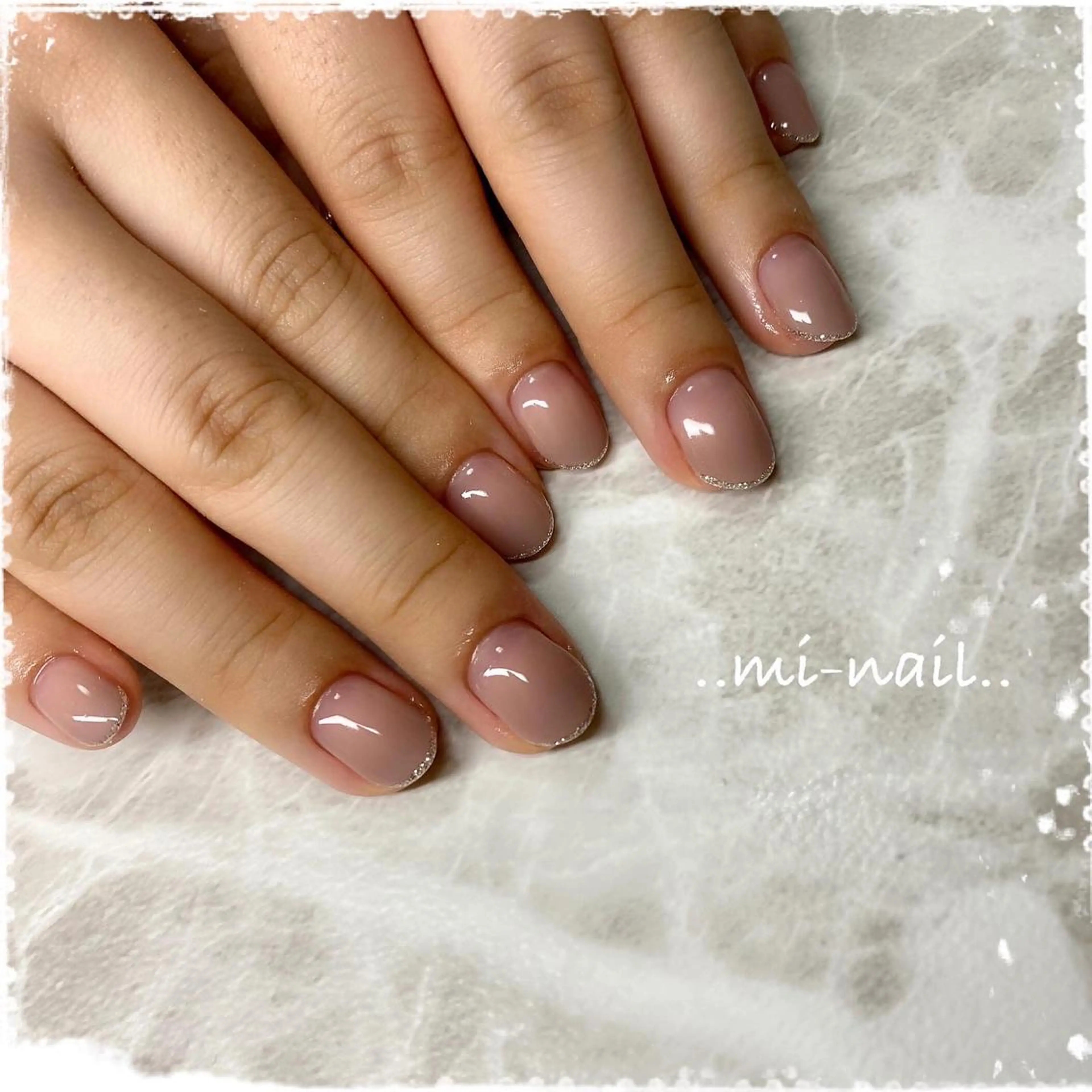 ネイル ラメ(グリッター) ..mi_nail..所属・..mi-nail ..のネイルデザイン