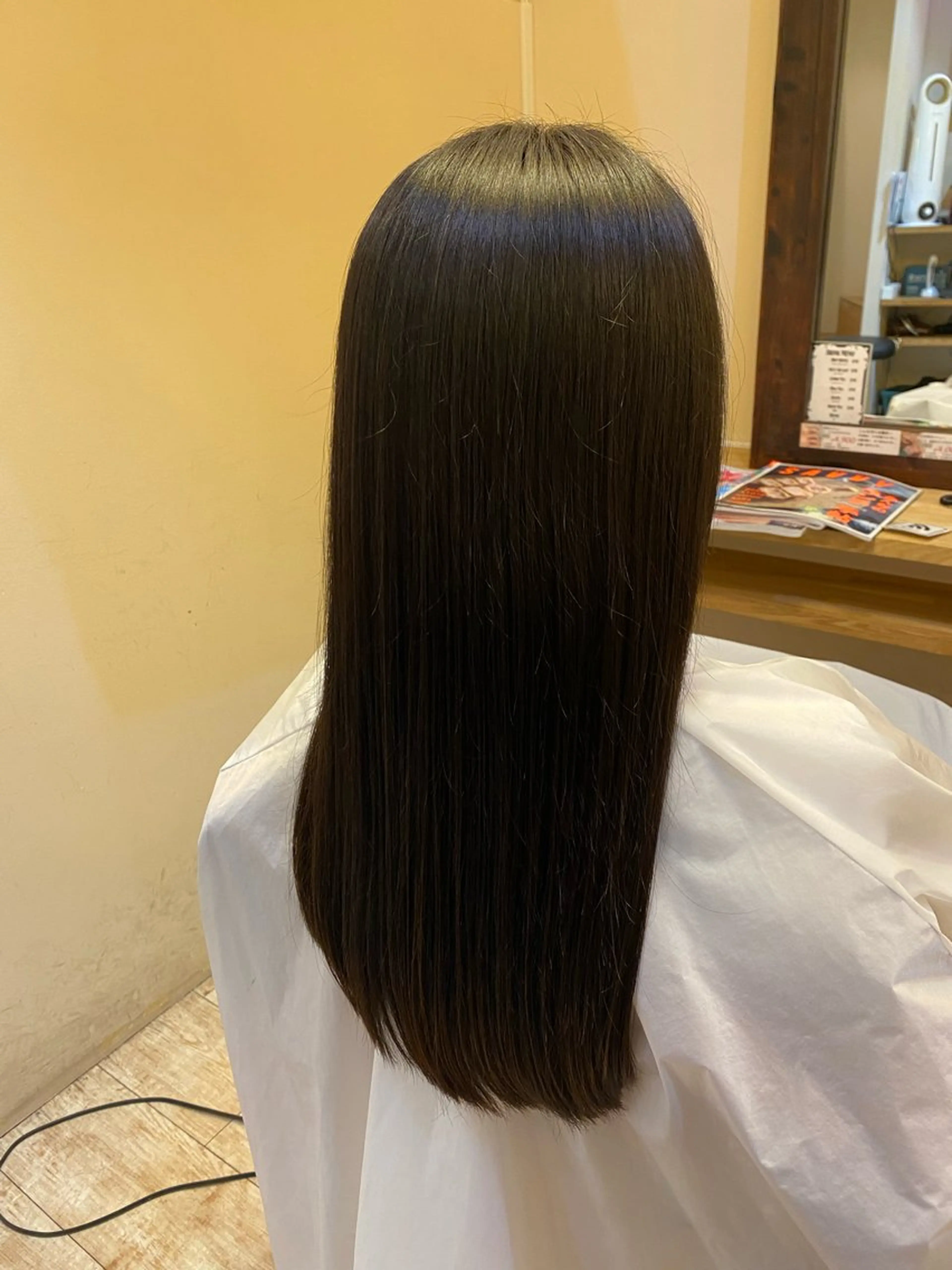 カット+縮毛矯正+クイックTRの写真