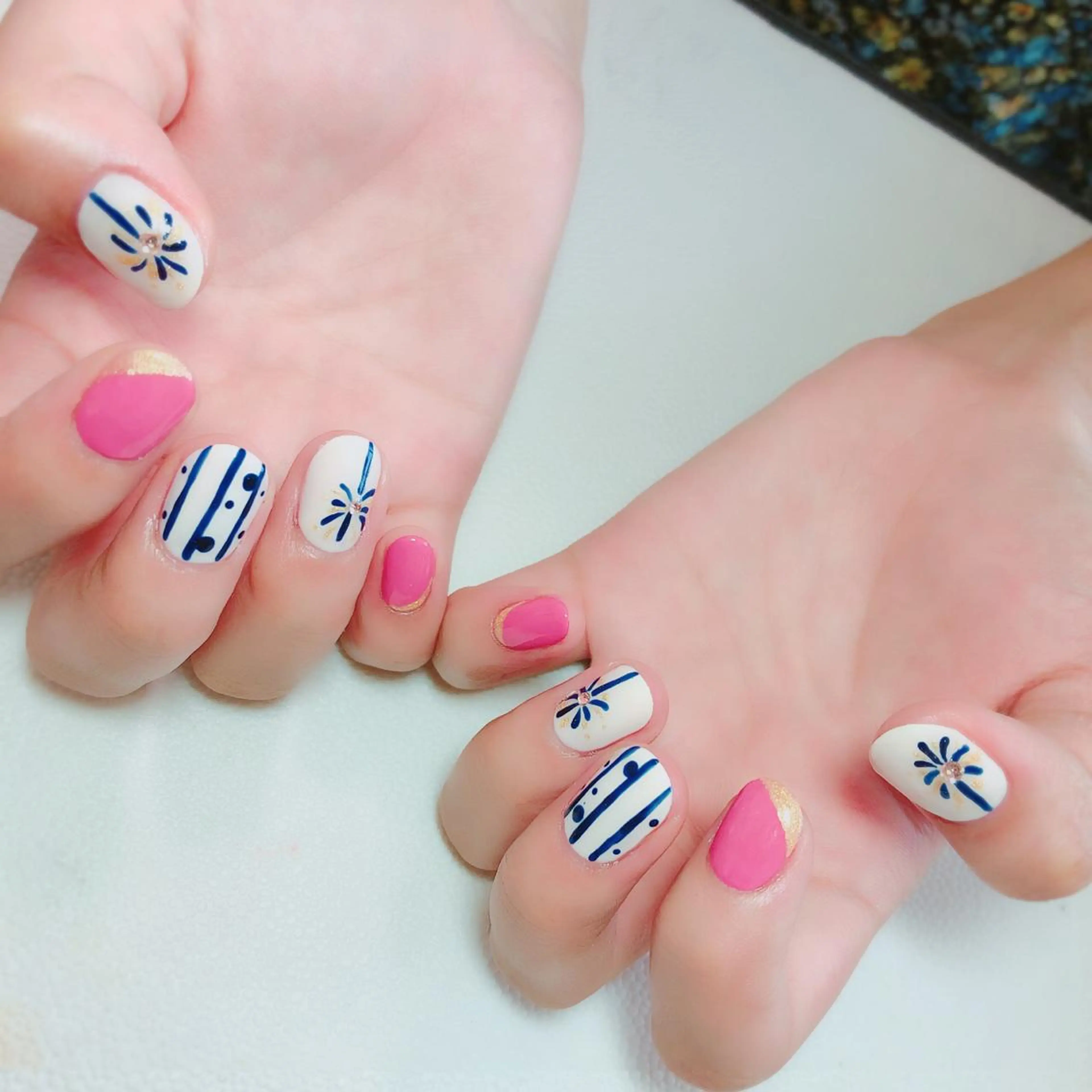 ネイル Aim* 深爪・自爪育成専門店のネイルデザイン