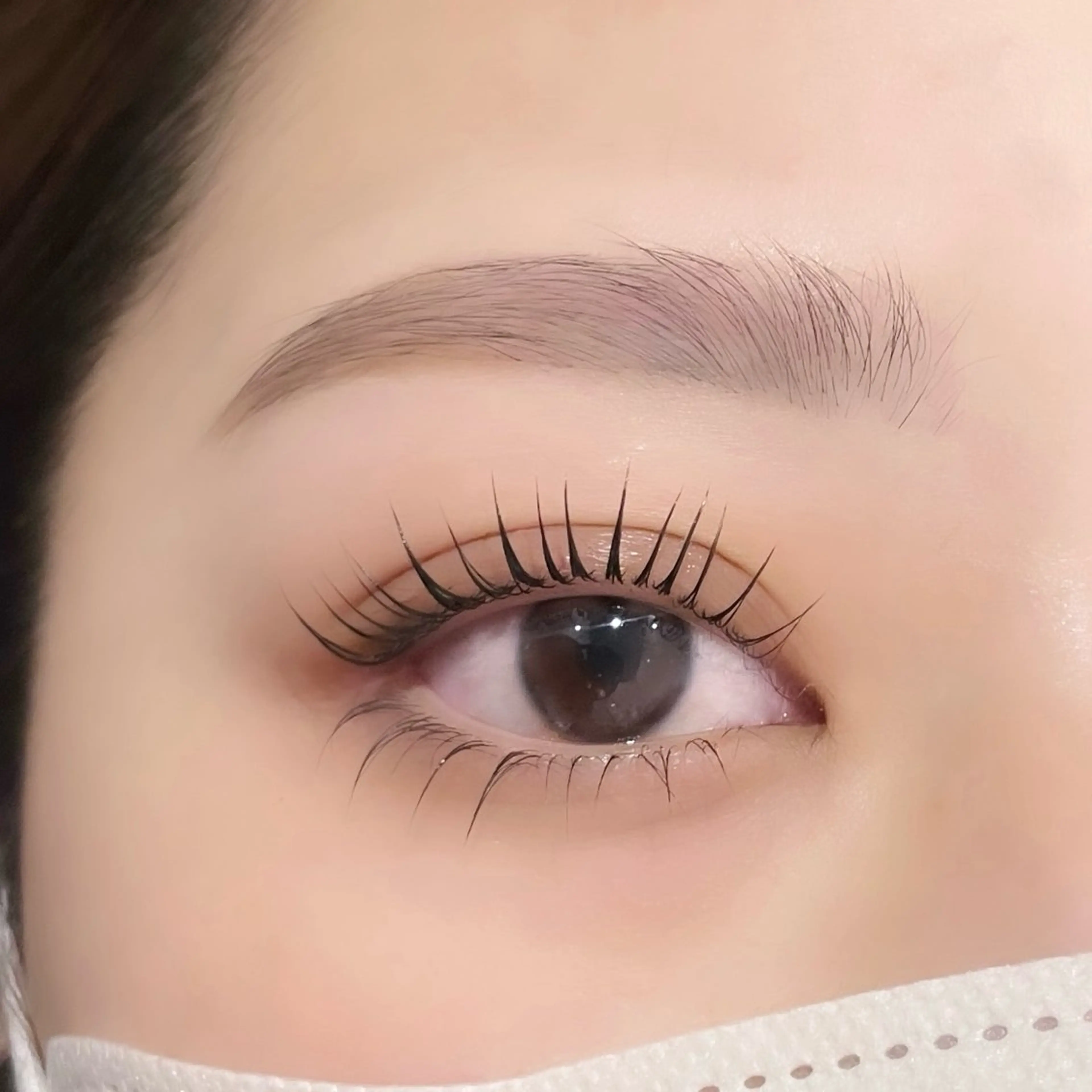 まつ毛パーマ,ラッシュリフト,パリジェンヌ✨アイシャンプー付き✨(上のみ)¥4000の写真