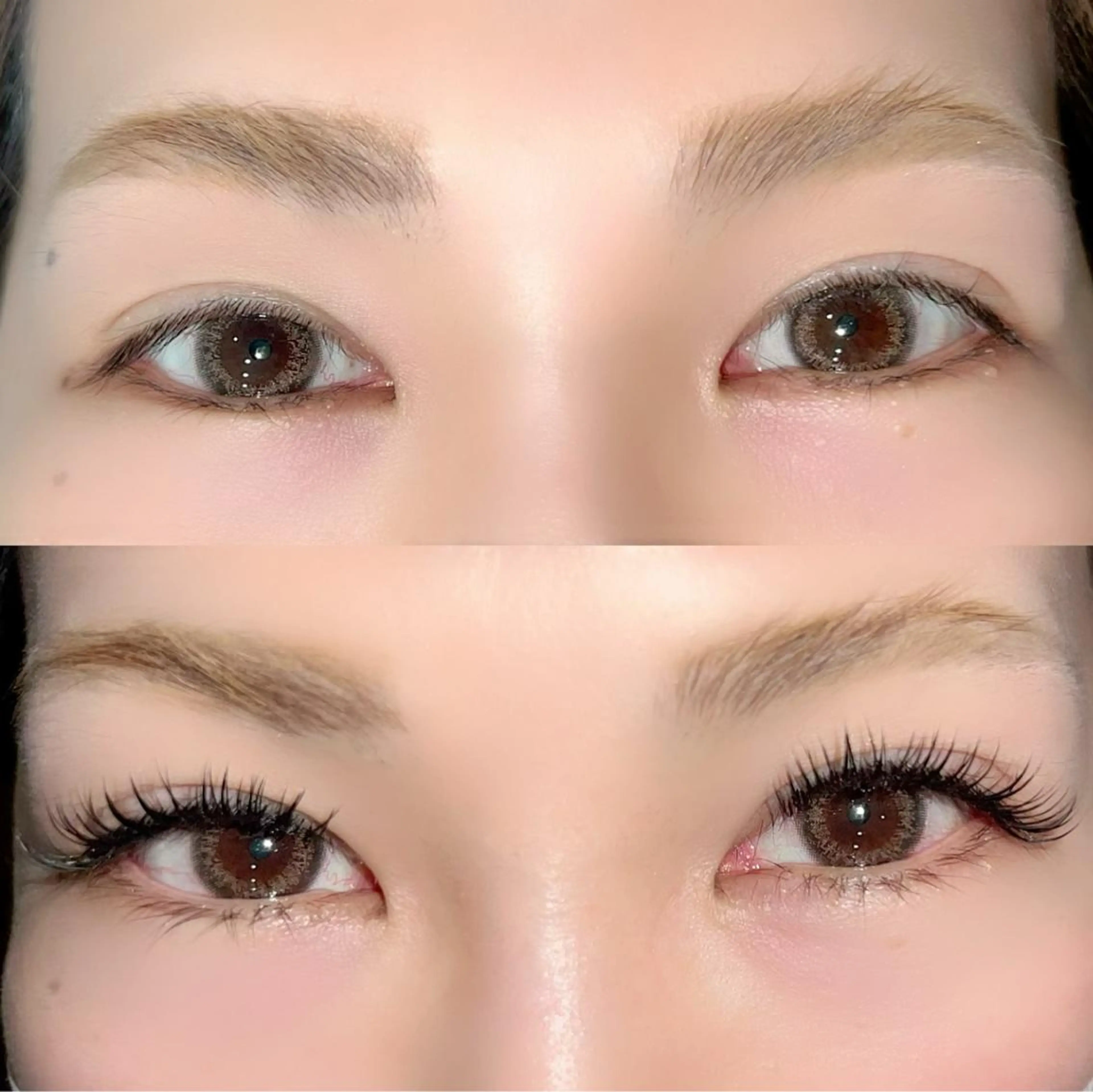 マツエク・マツパ 付け放題 フラットラッシュ total beauty salon NAZ所属・NAZ eyelash担当のマツエク・マツパデザイン